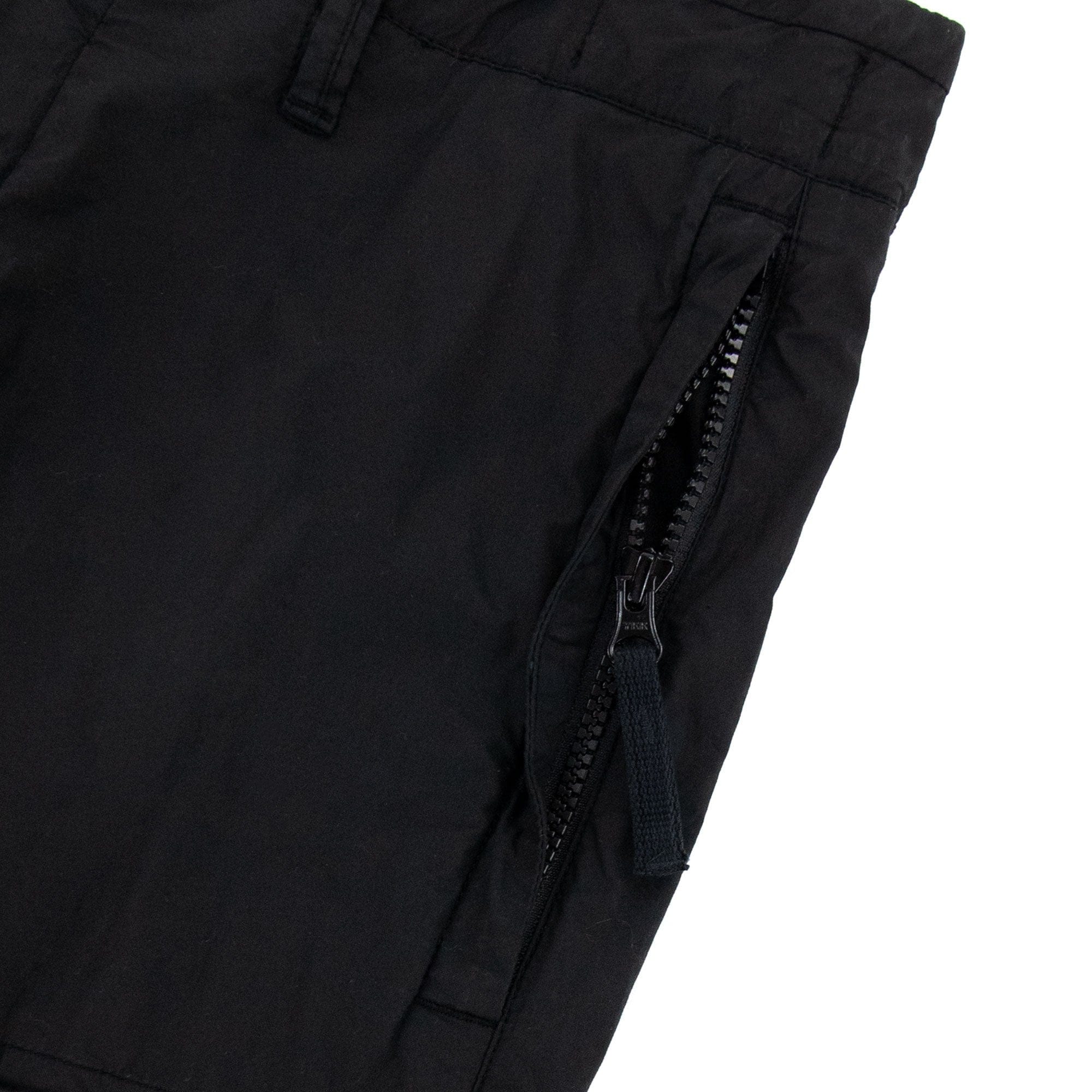 Stone Island Stretch Cotton Tela Cargo Shorts Black V0029