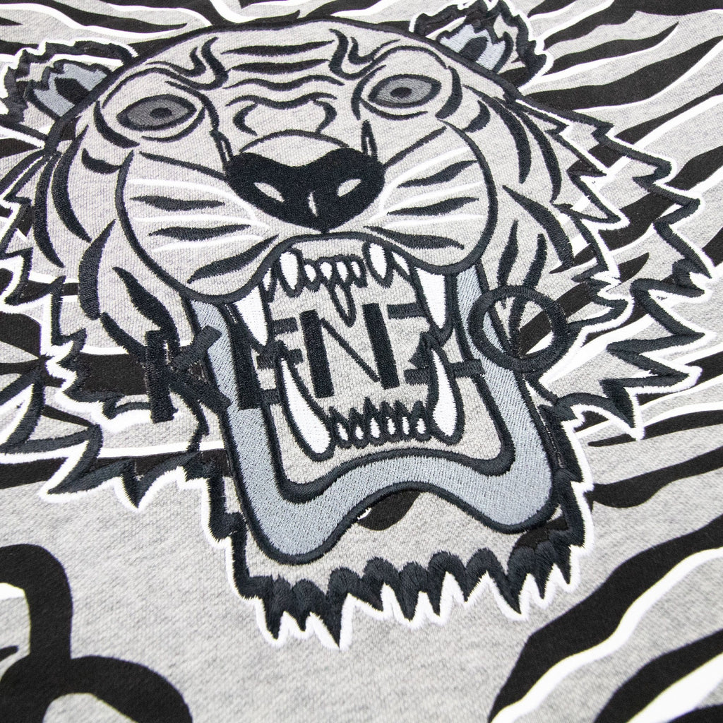 Kenzo Tiger Tail Sweat Grey