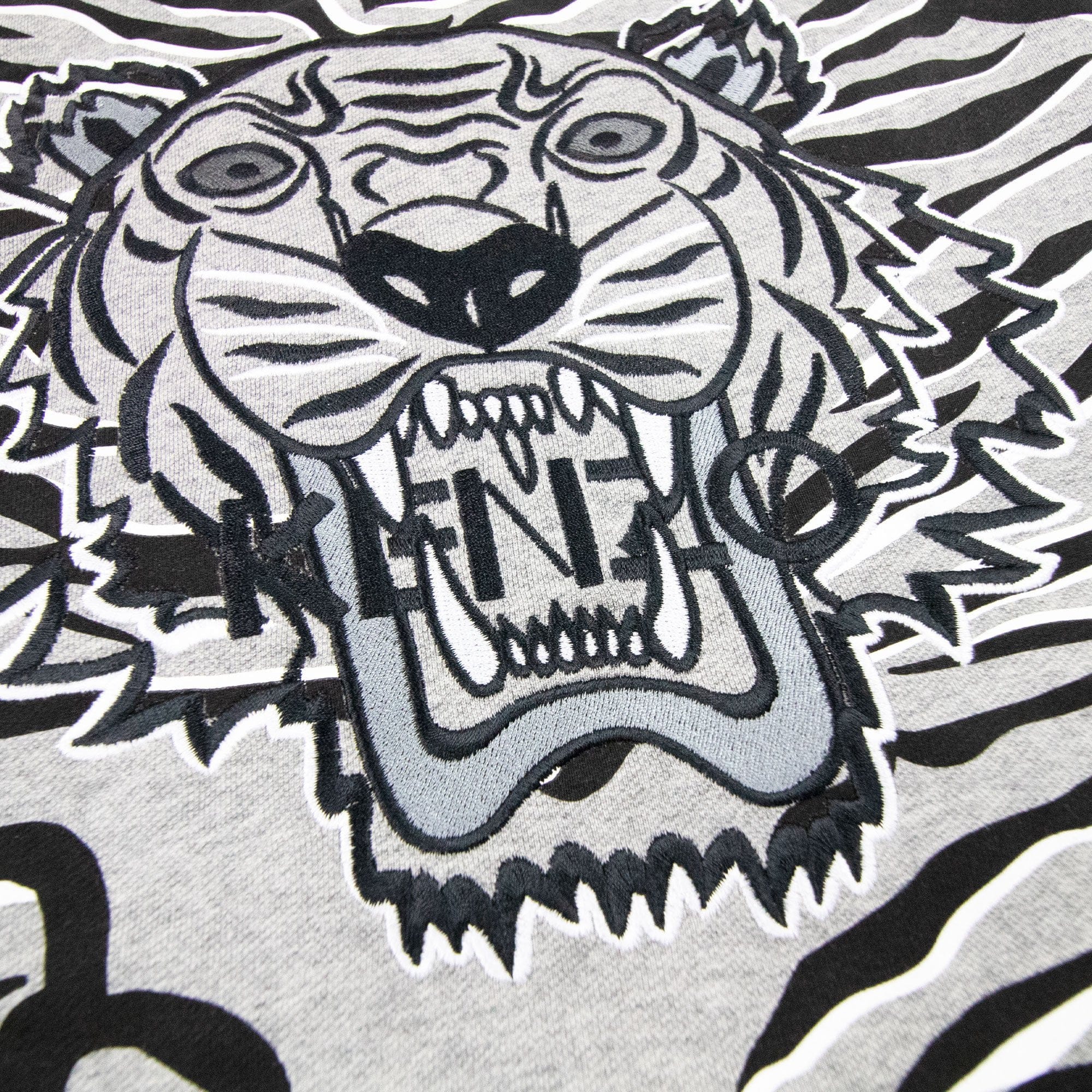 Kenzo Tiger Tail Sweat Grey