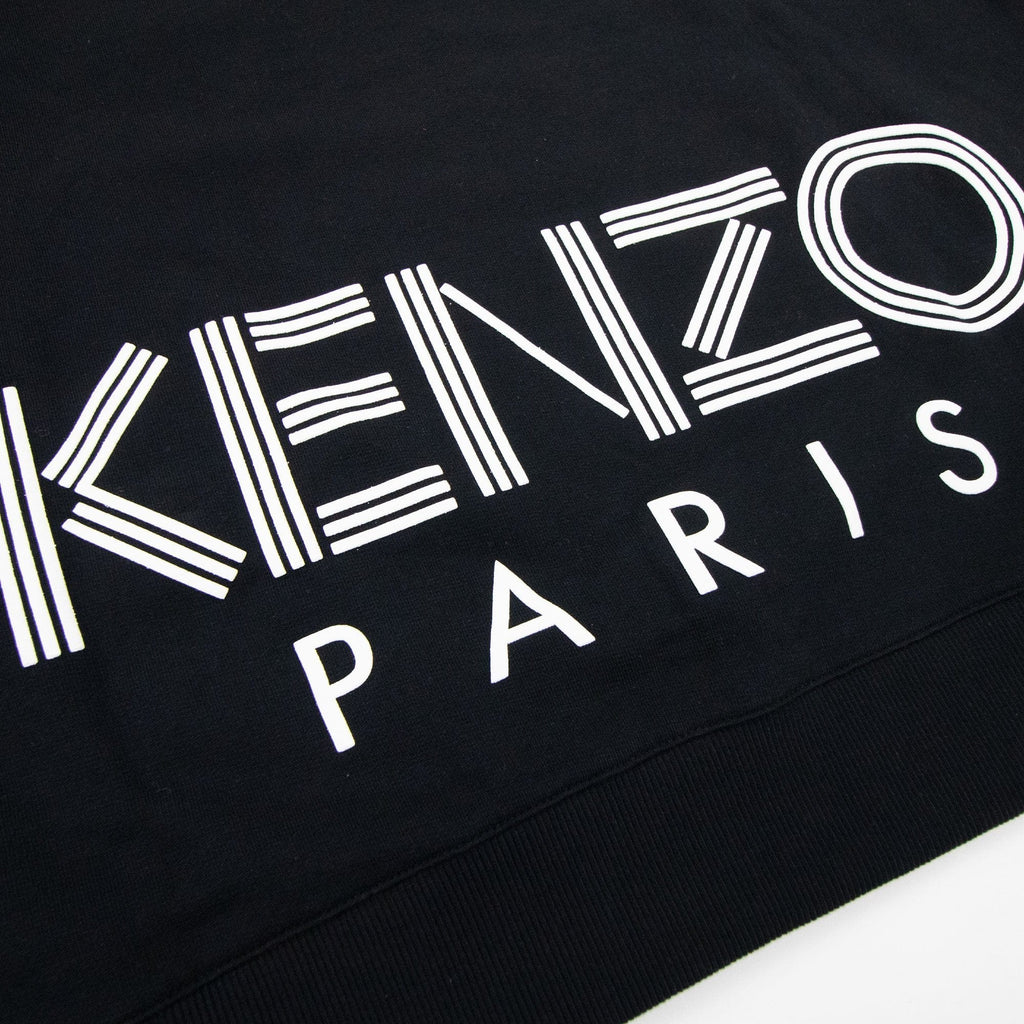 Kenzo Sweatshirt Writing Black
