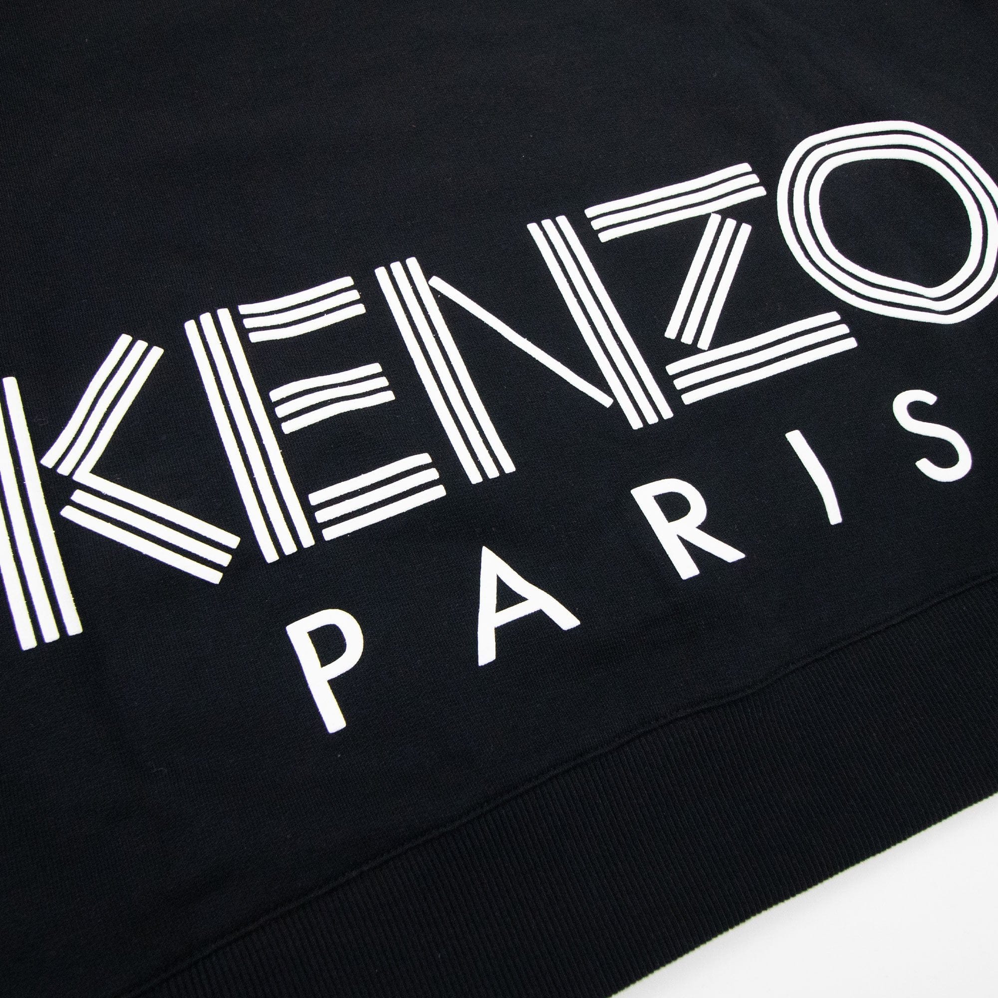Kenzo Sweatshirt Writing Black