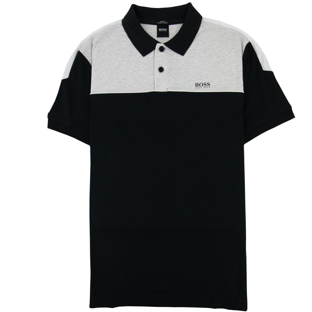 Hugo Boss Paule 1 Slim Fit Polo Black 001