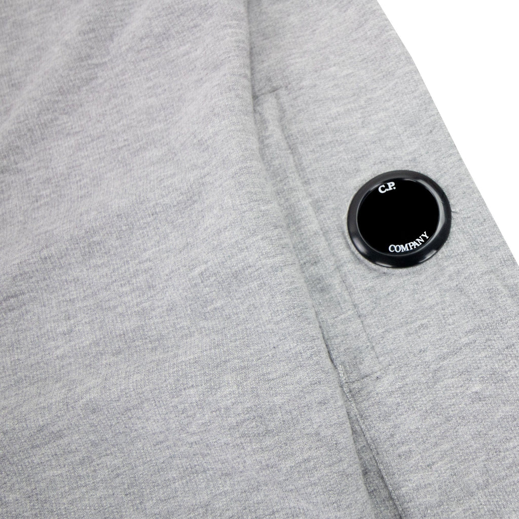 CP Company Diagonal Raised Fleece Full Zip Goggle Hoody Grey M93