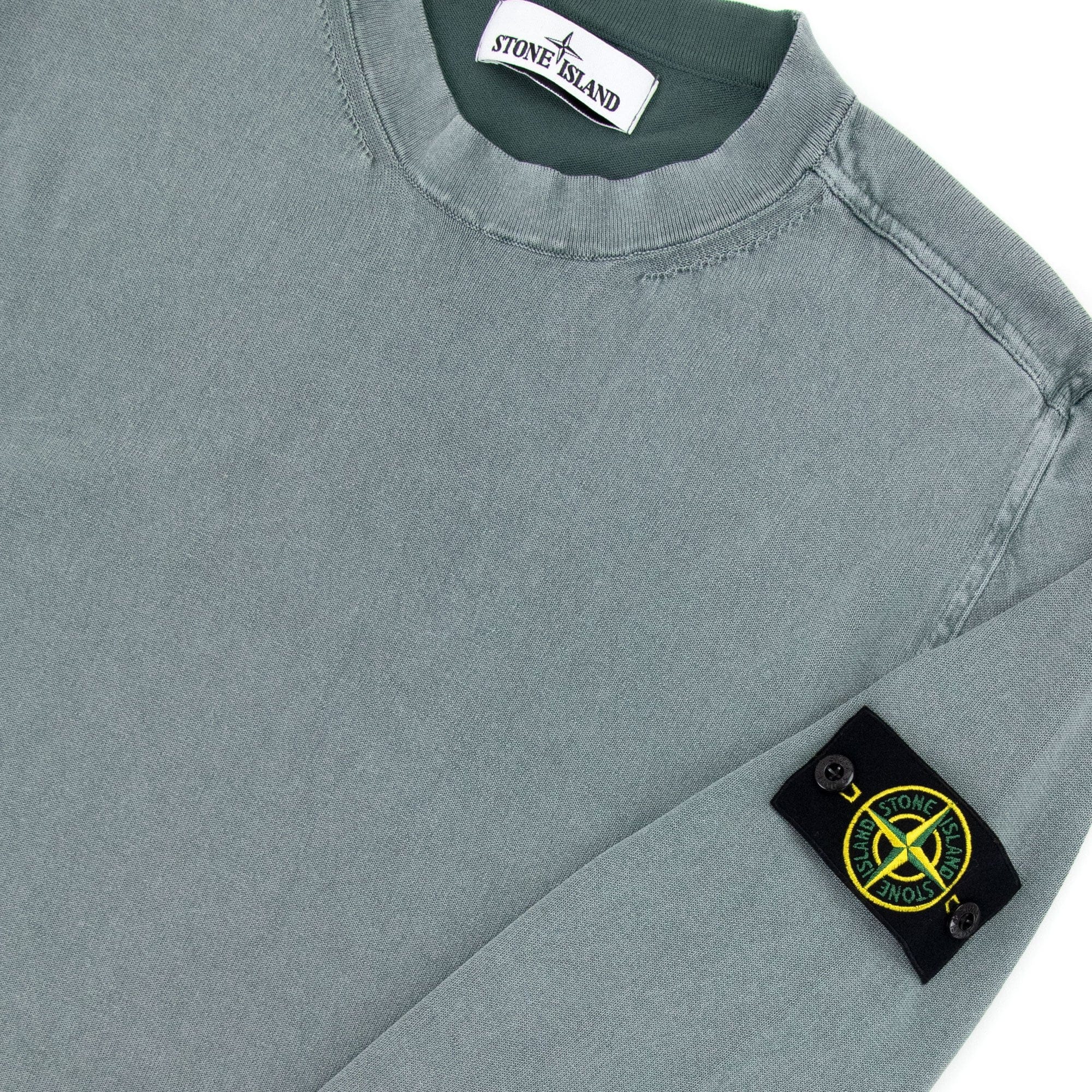 Stone Island 554d9 Knitwear Sweatshirt Green V0057