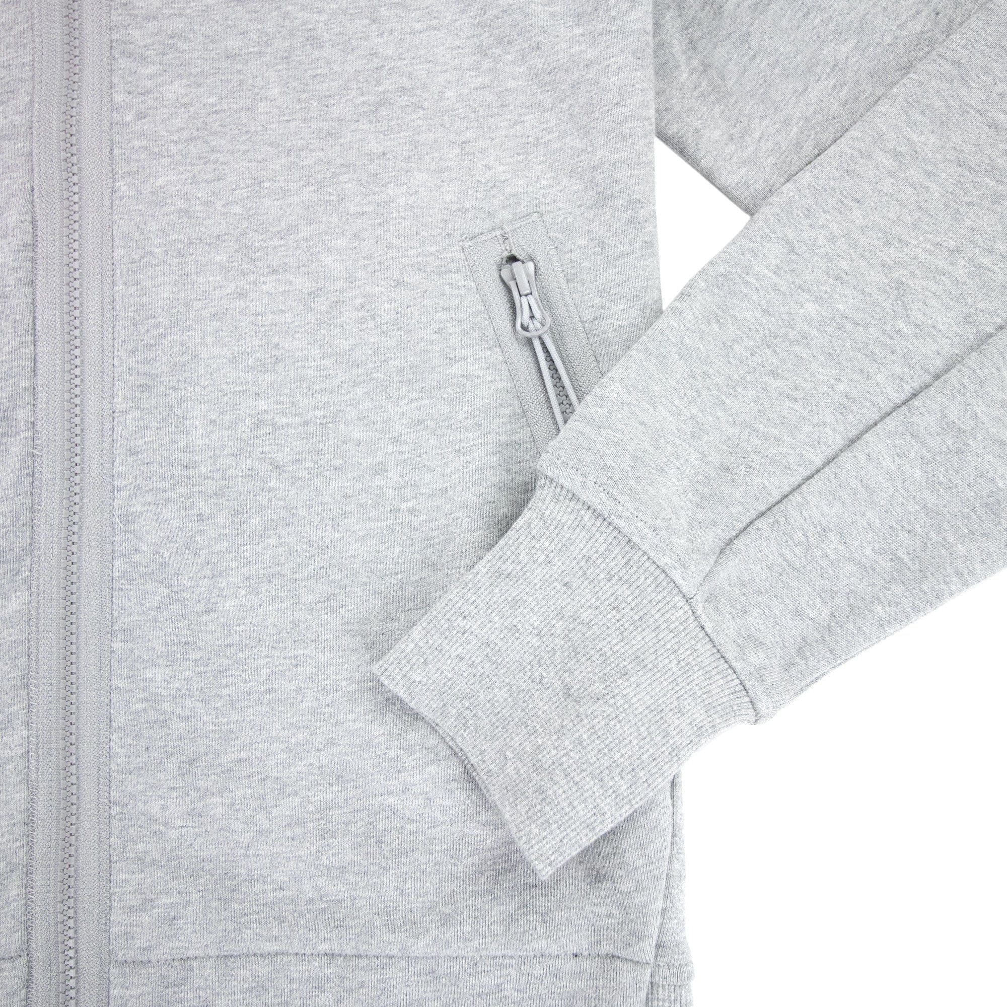 CP Company Front Goggle Diagonal Fleece Hoody Grey M93