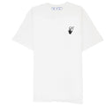 Off White Degrade Arrow S/s Over T Shirt White/black