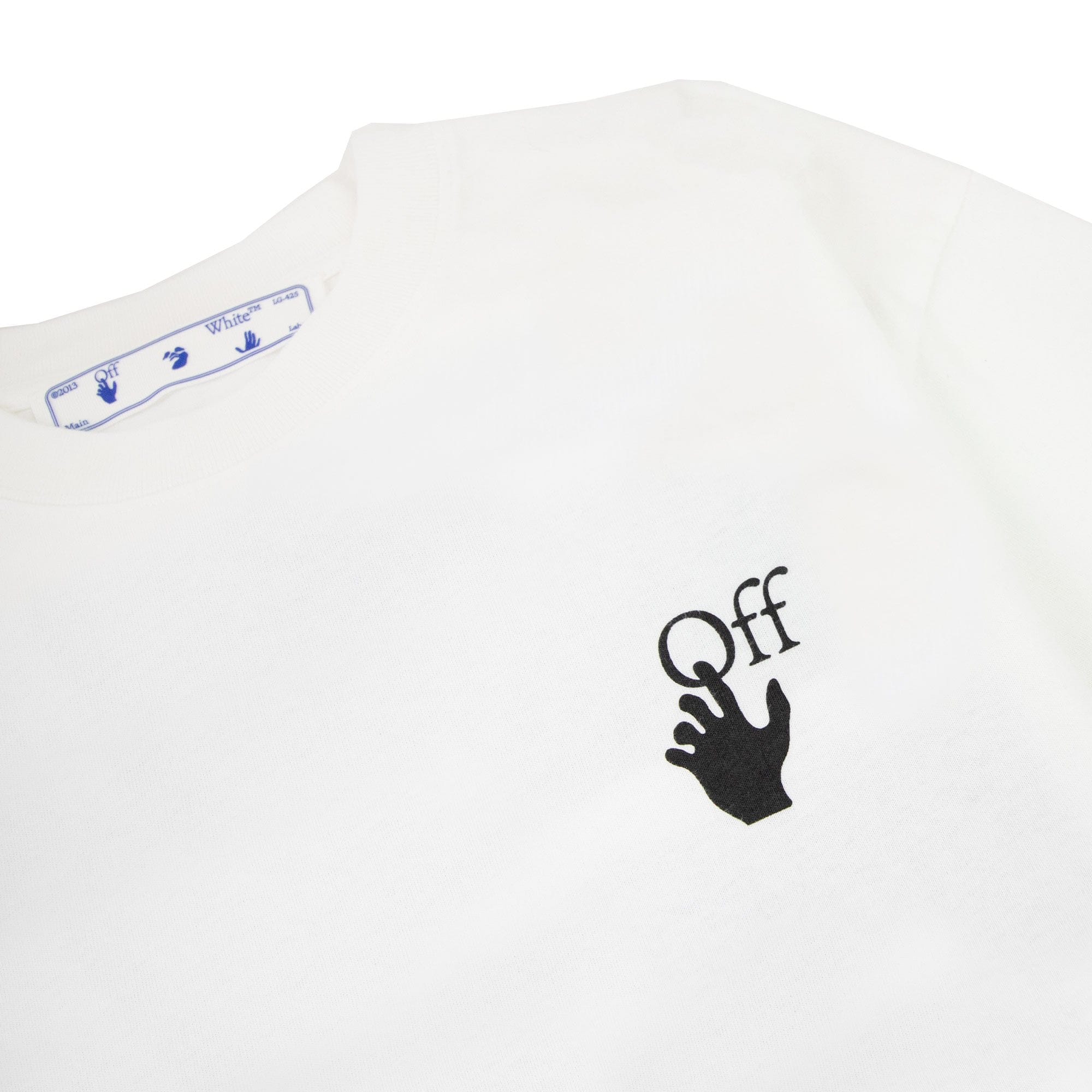 Off White Degrade Arrow S/s Over T Shirt White/black