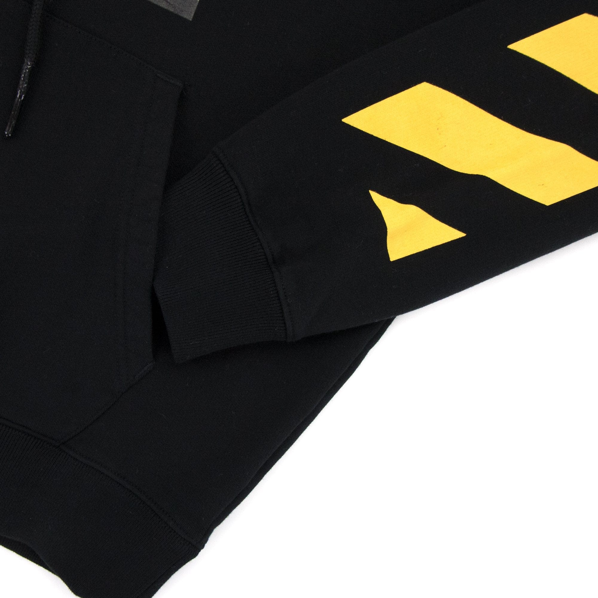 Off White Carav Painting Over Hooded Sweatshirt Multi