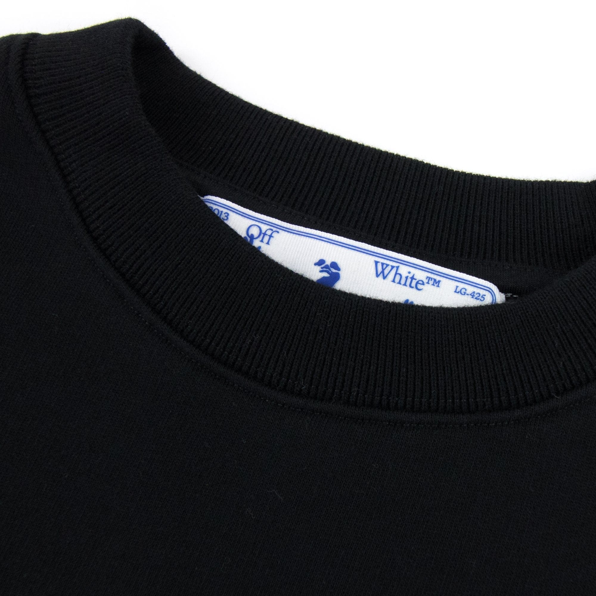 Off White Carav Painting Slim Crewneck Sweatshirt Multi