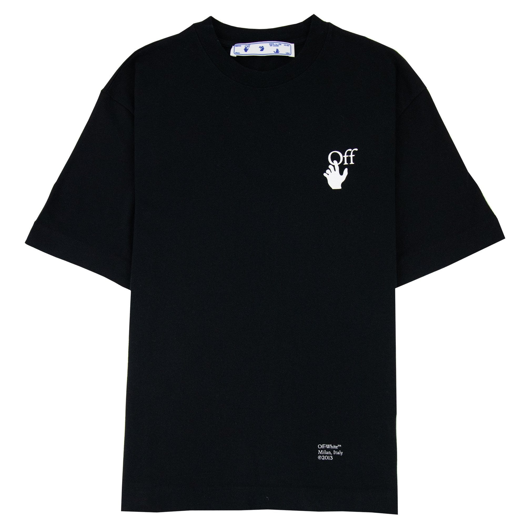 Off White Carav Arrow S/s Over Skate T Shirt Black/white