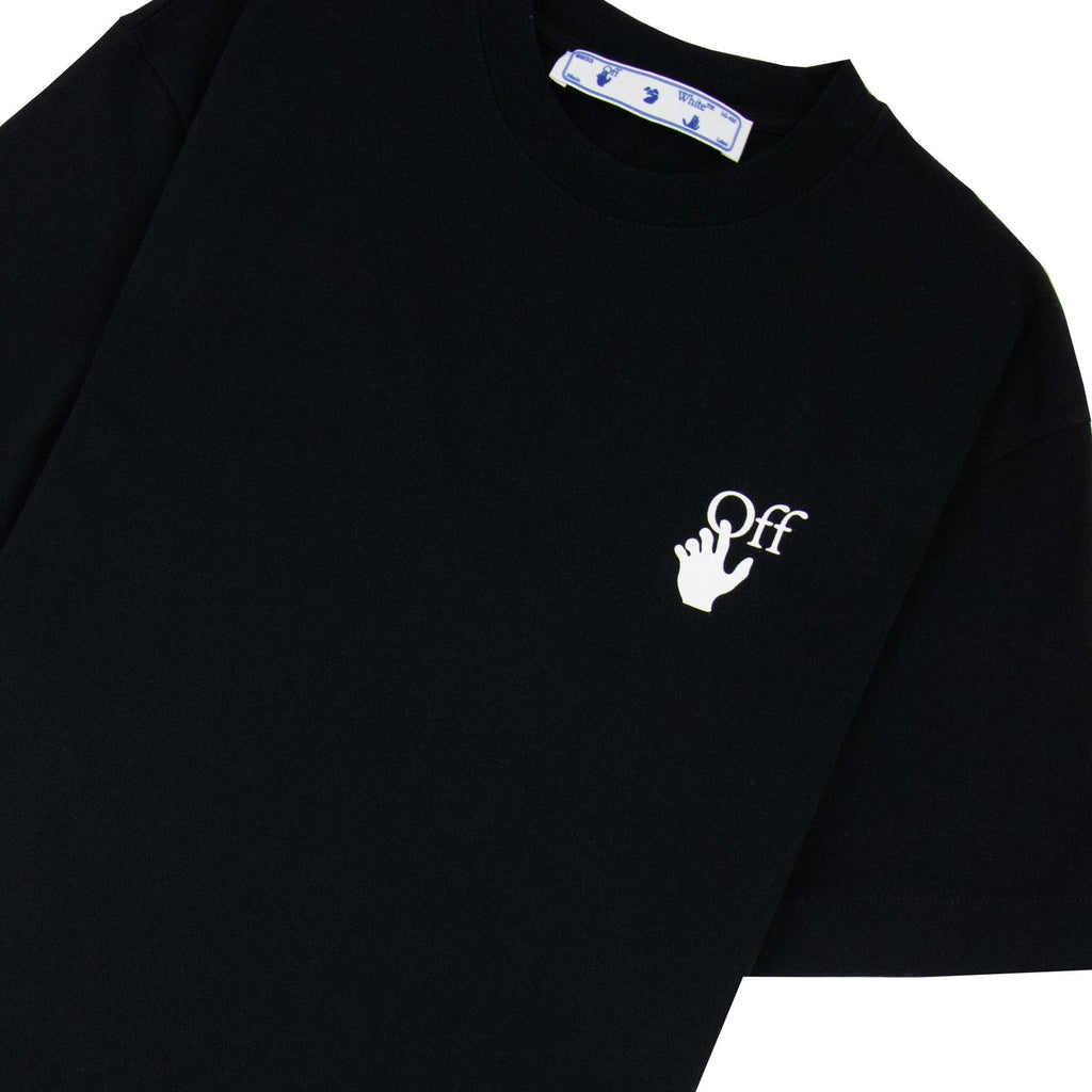 Off White Carav Arrow S/s Over Skate T Shirt Black/white