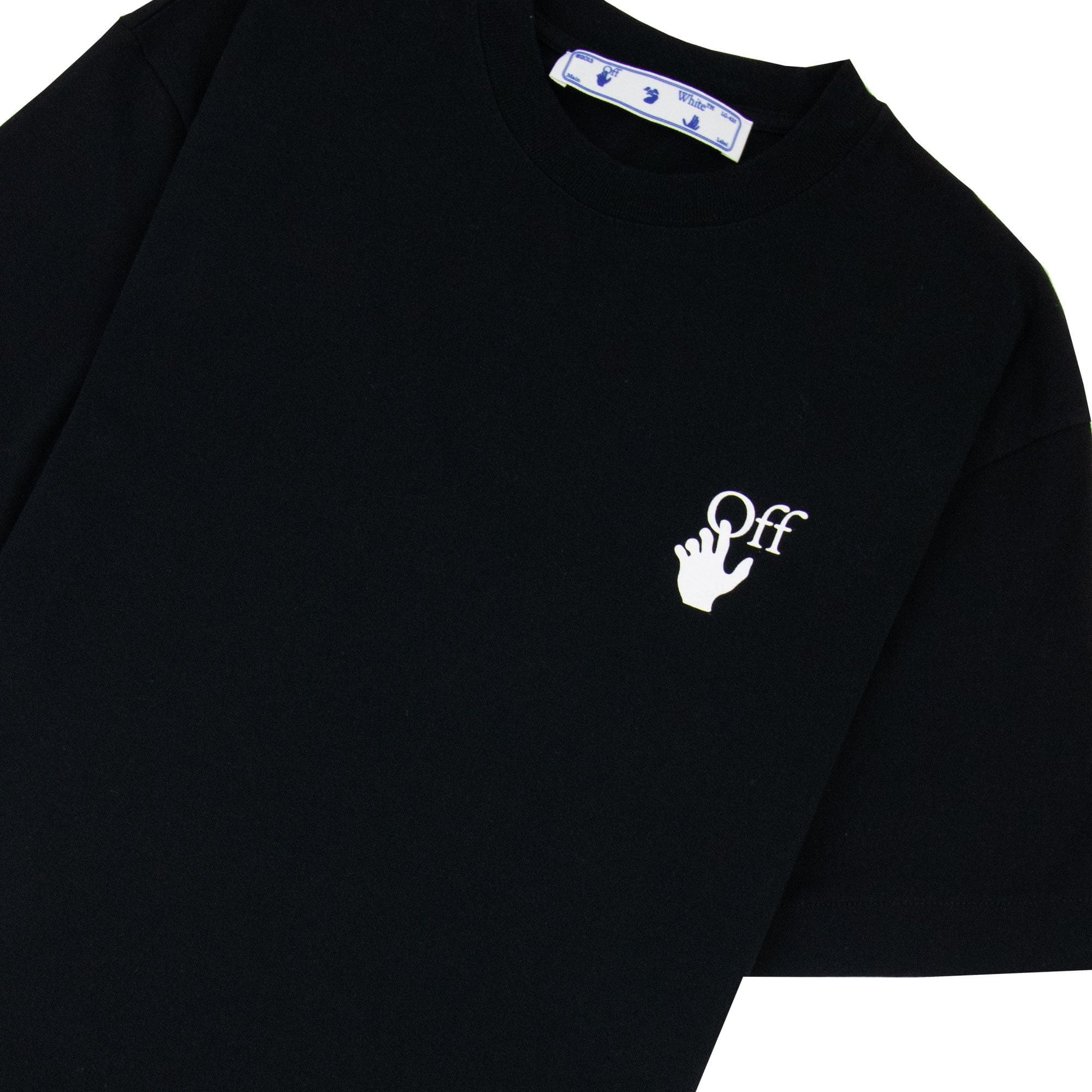 Off White Carav Arrow S/s Over Skate T Shirt Black/white