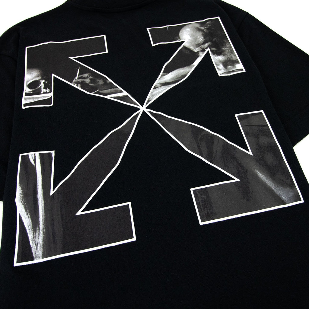 Off White Carav Arrow S/s Over Skate T Shirt Black/white