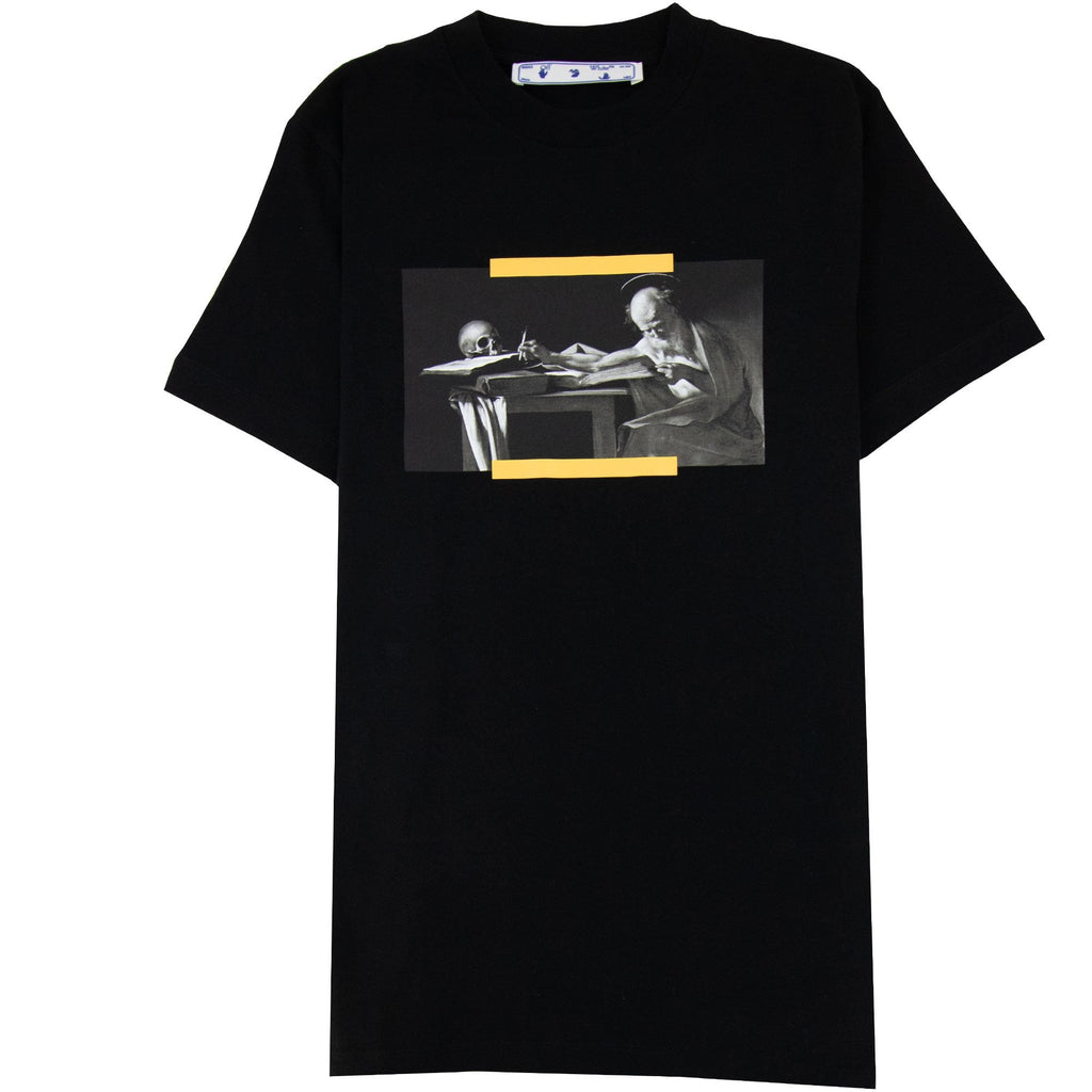 Off White Carav Painting S/s Slim T Shirt Multi