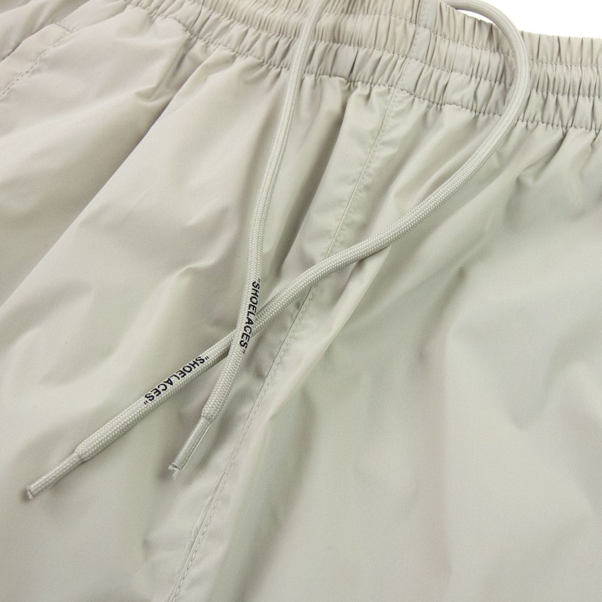 Off White Diag Nylon Track Pants Stone/black