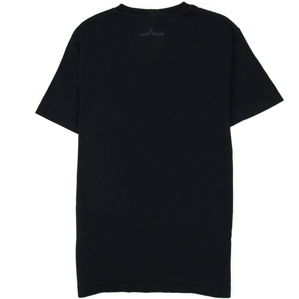 Stone Island Pocket Logo T Shirt Black V0029