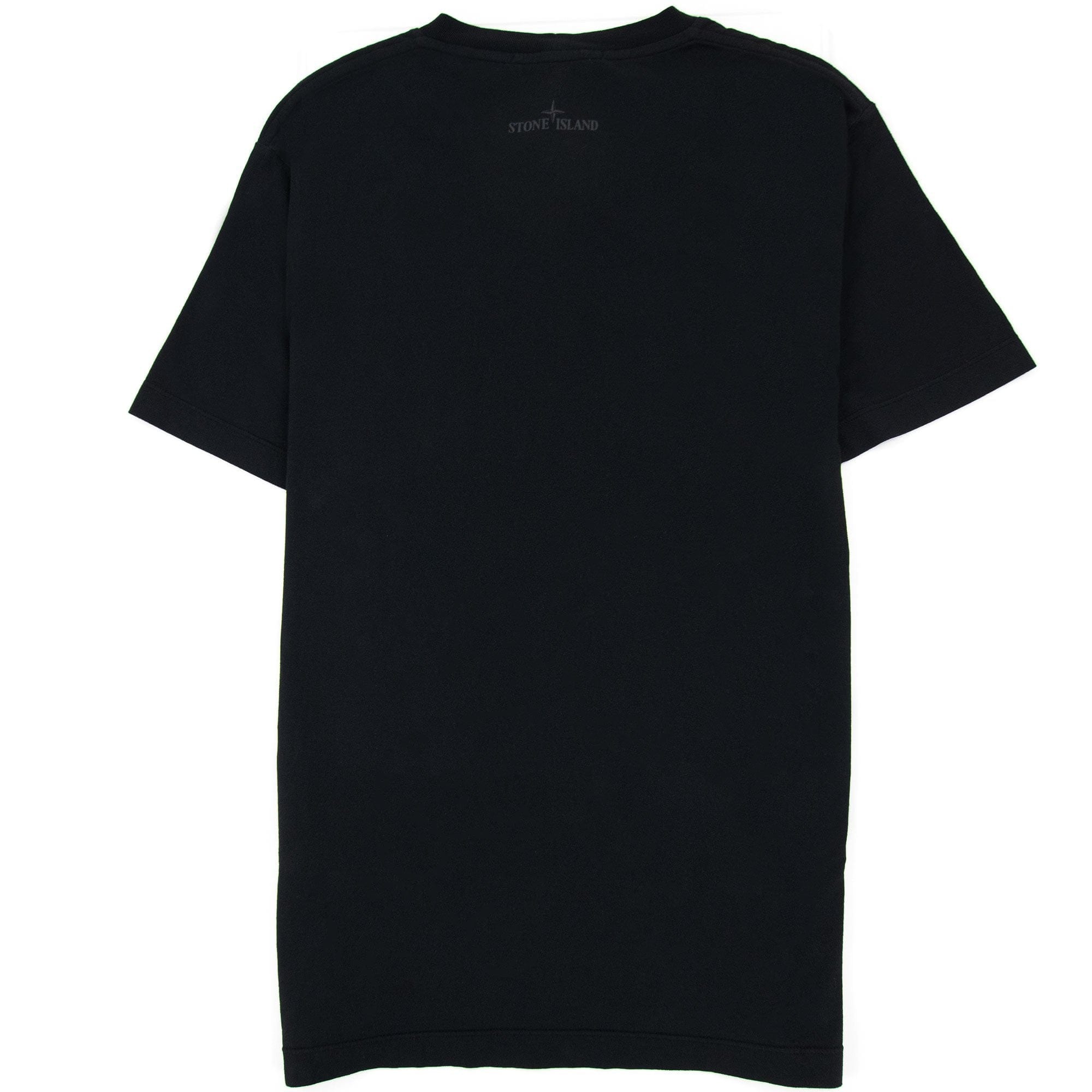Stone Island Pocket Logo T Shirt Black V0029