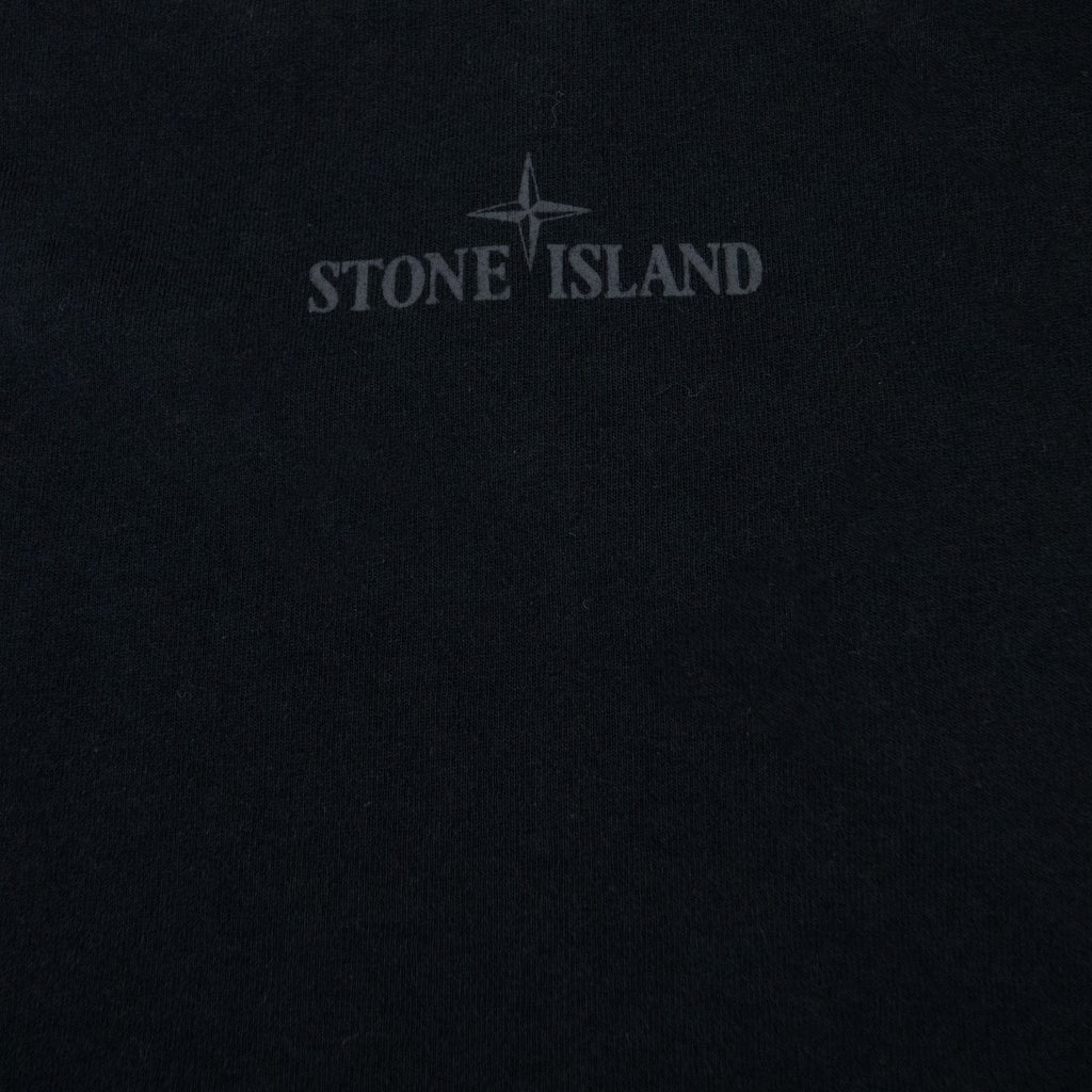 Stone Island Pocket Logo T Shirt Black V0029