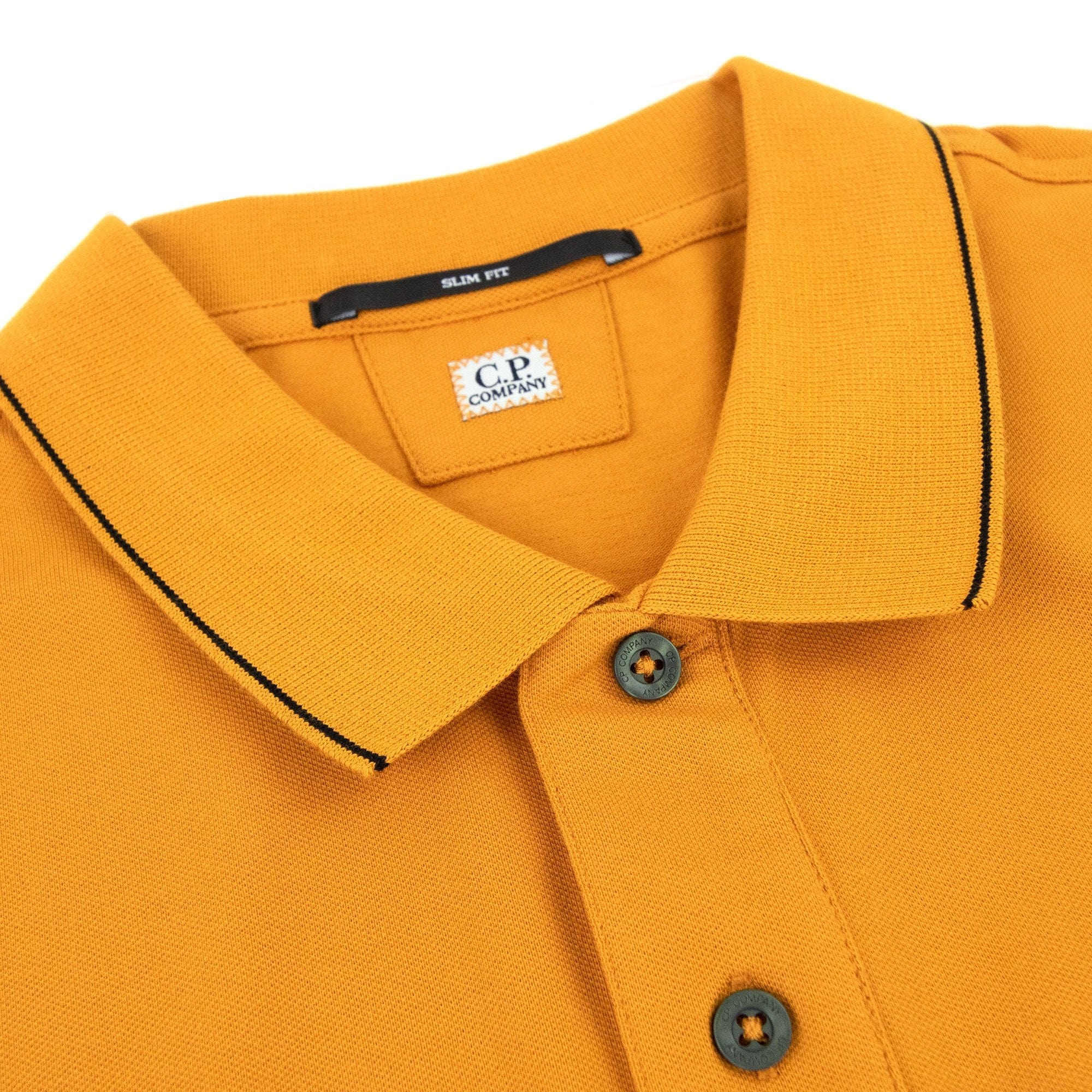 Cp Company Stretch Piquet Polo Desert Sun 436