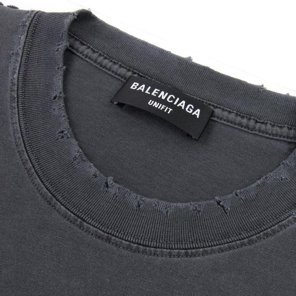 Balenciaga This Is Not The New T-shirt Dark Grey