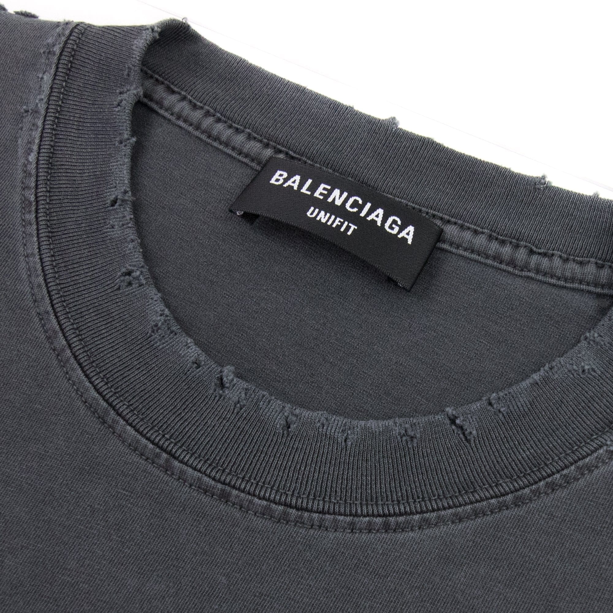 Balenciaga This Is Not The New T-shirt Dark Grey