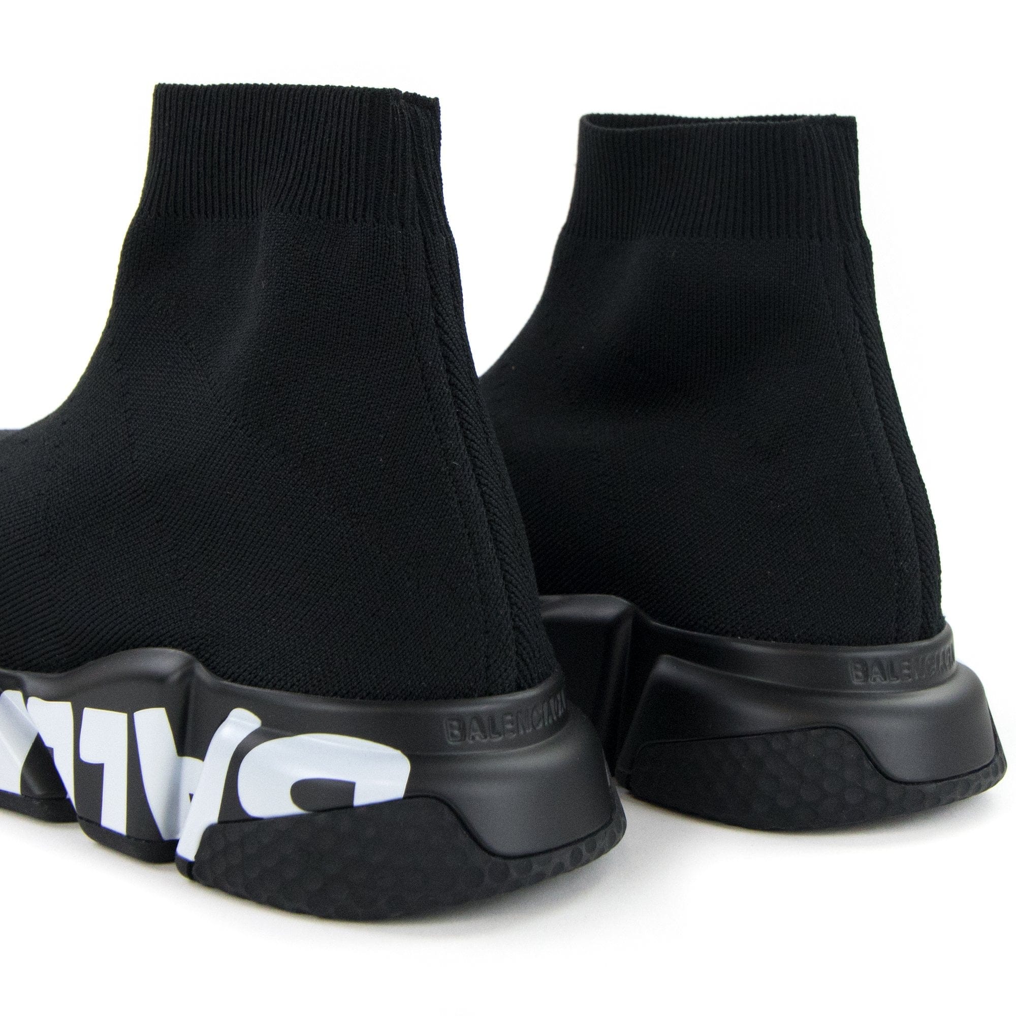 Balenciaga Speed Graffiti Trainers Black