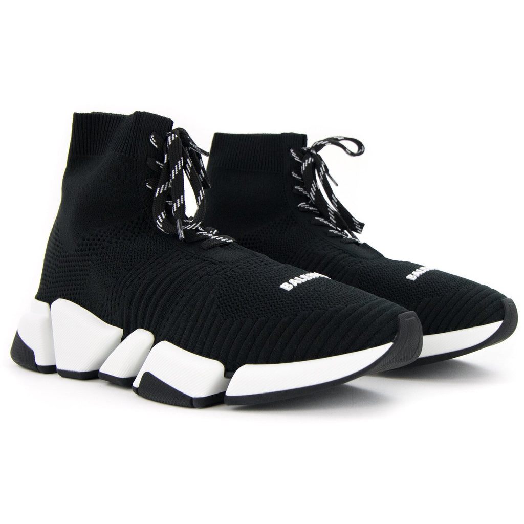 Balenciaga Speed 2.0 Lace Sneaker Black/white
