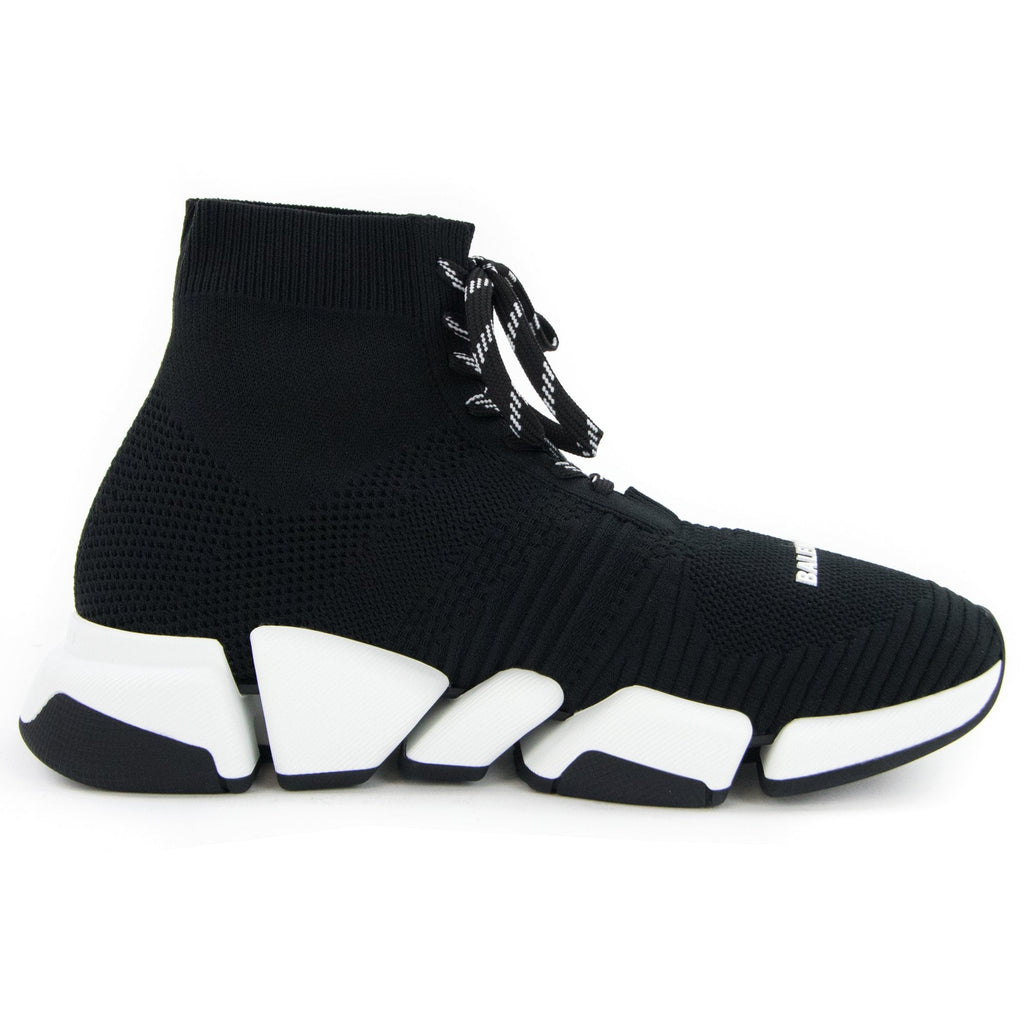Balenciaga Speed 2.0 Lace Sneaker Black/white