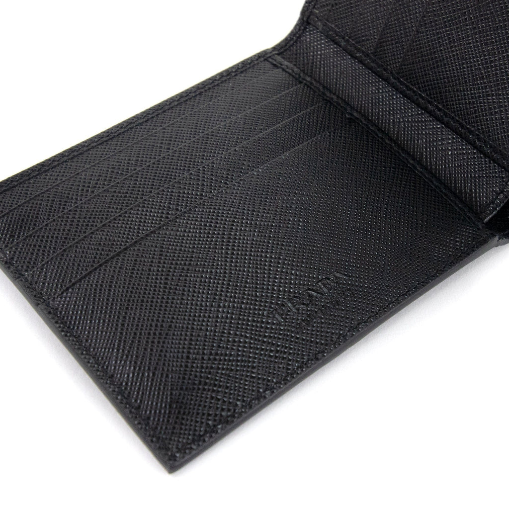Prada Saffiano Leather Wallet Black
