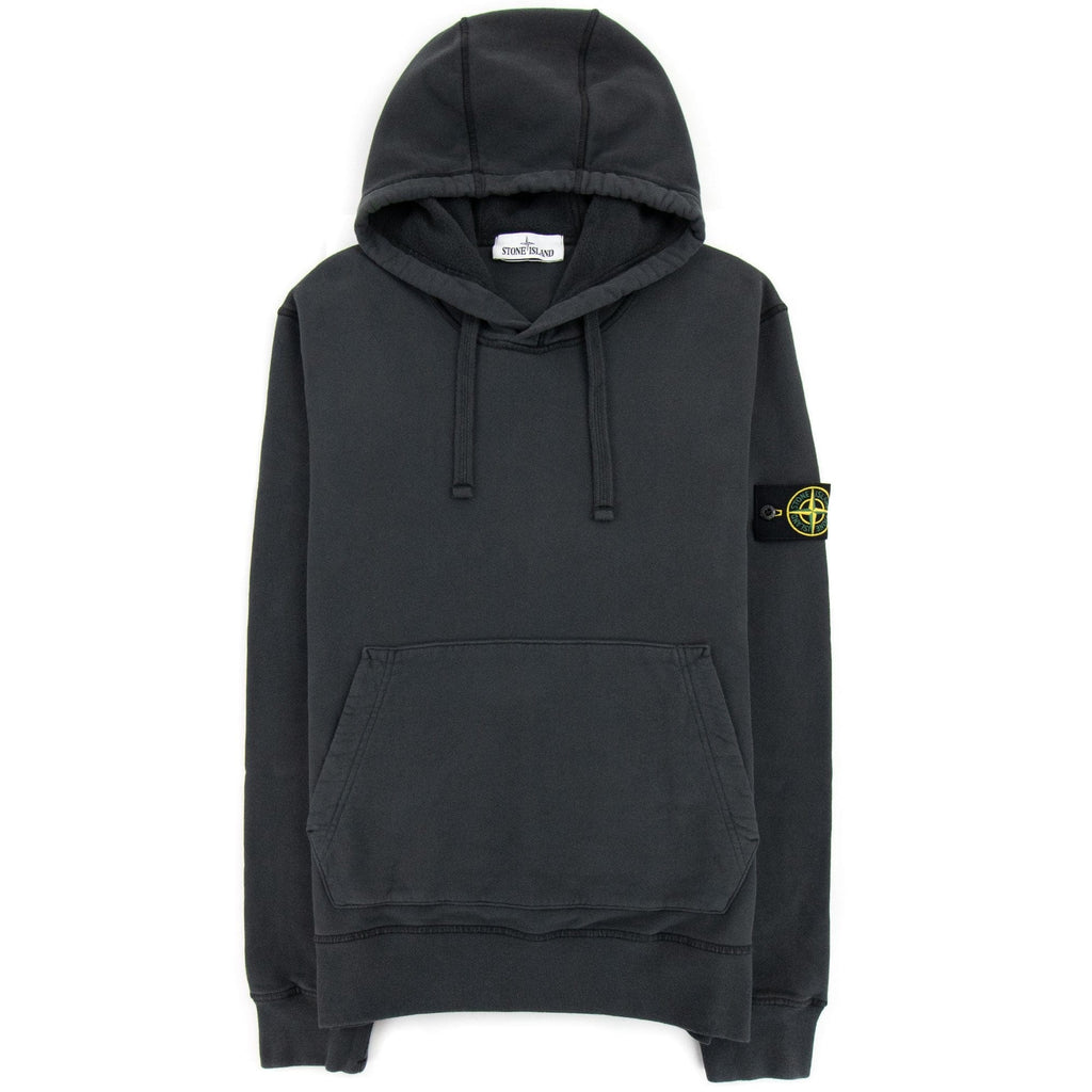 Stone Island 64151 Hooded Sweatshirt Charcoal V0065