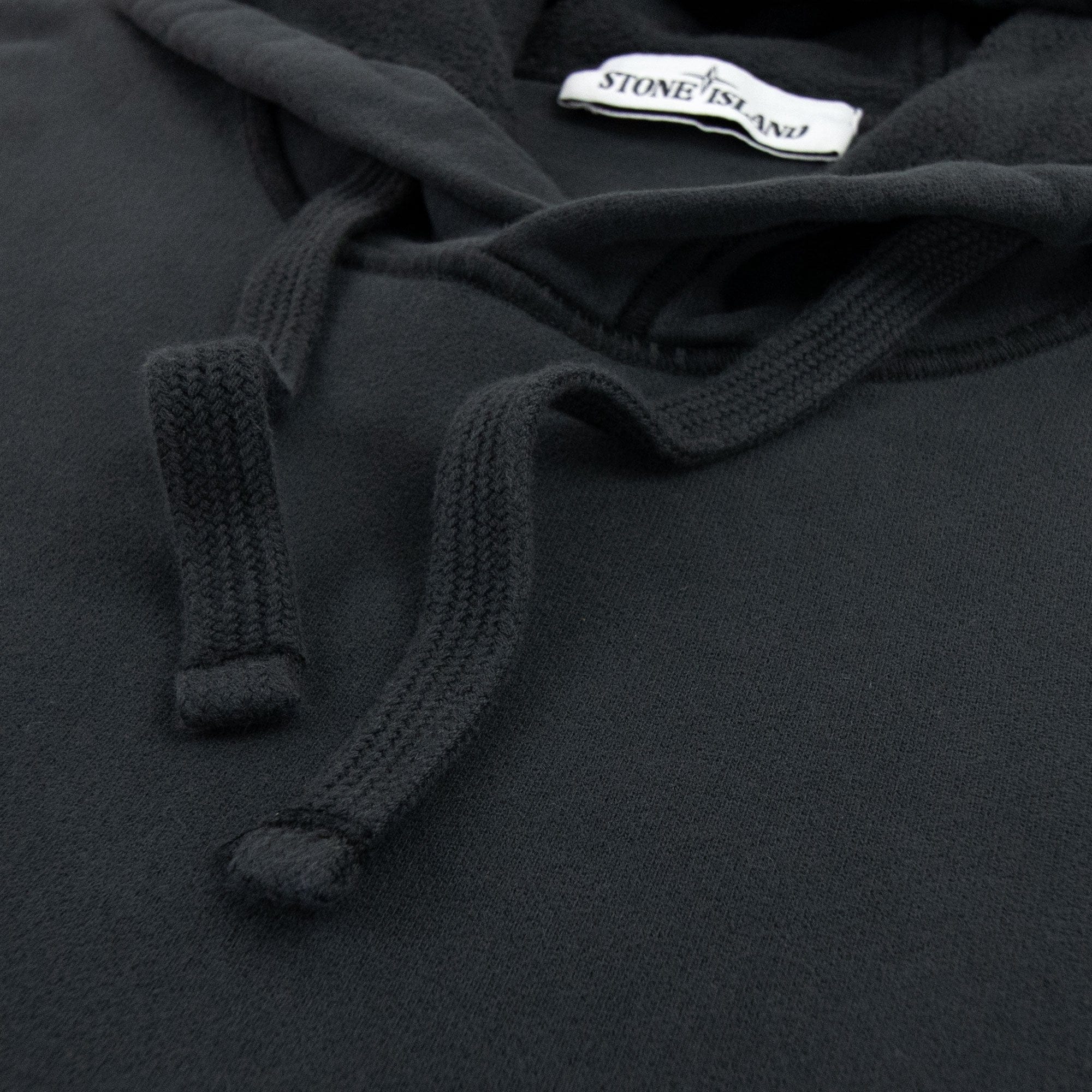 Stone Island 64151 Hooded Sweatshirt Charcoal V0065