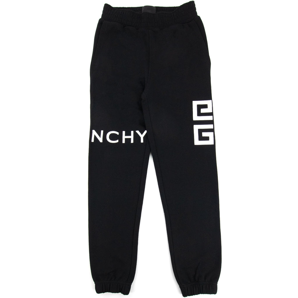 Givenchy 4G Embroidered Slim Joggers Black