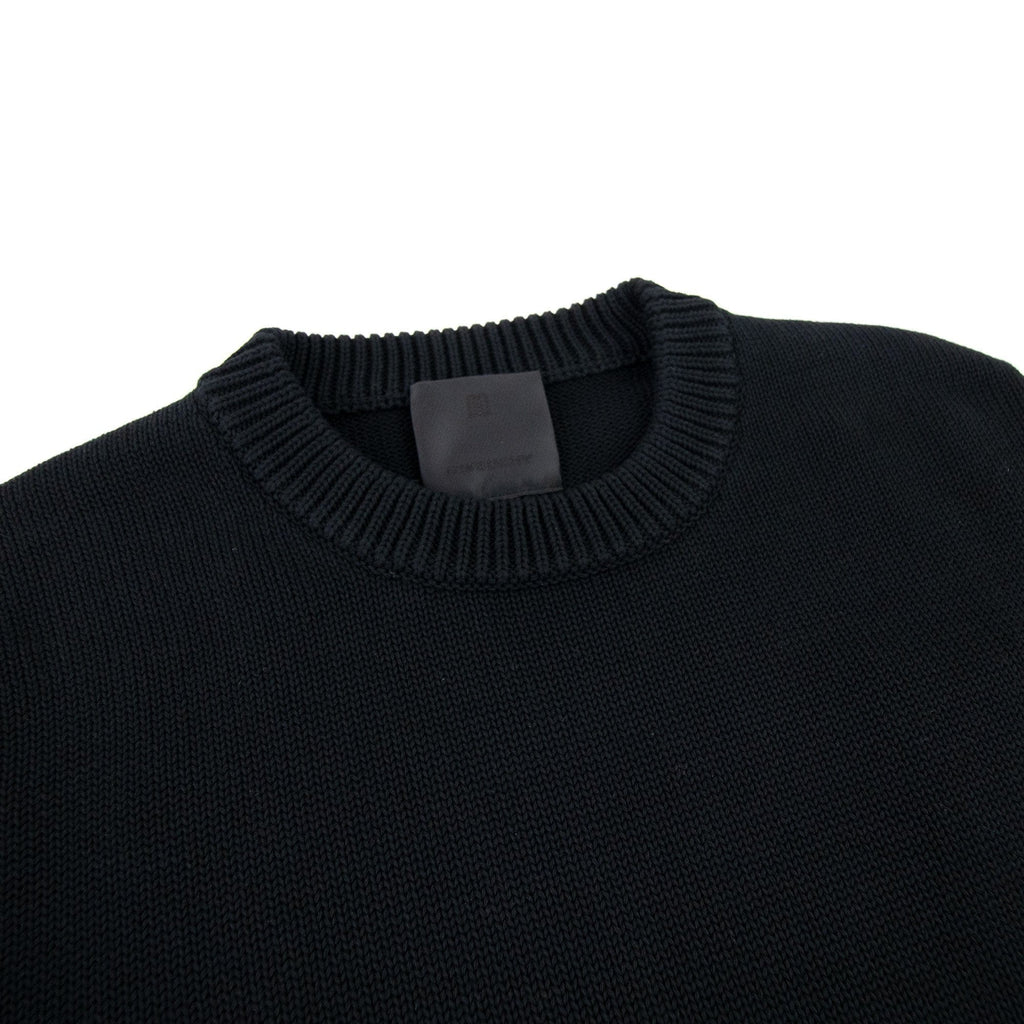 Givenchy 4G Cotton Knit Sweater Black