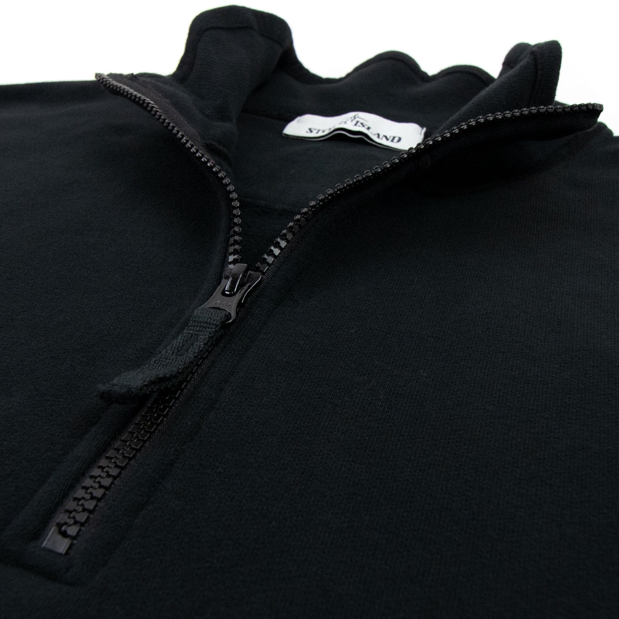 Stone Island 61920 Half Zip Sweatshirt Black V0029