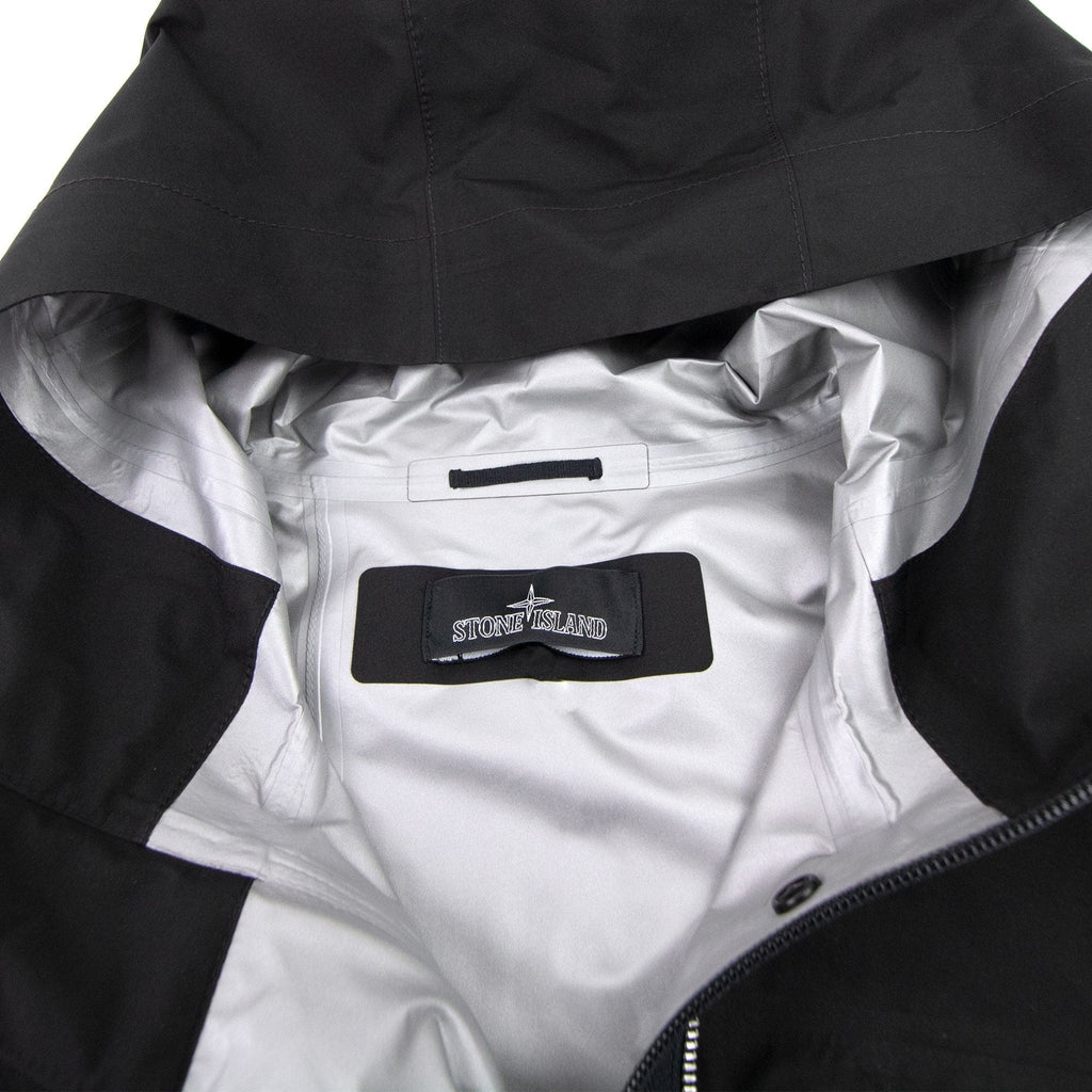 Stone Island 40501 Twin Zip Shell Jacket Black V0029