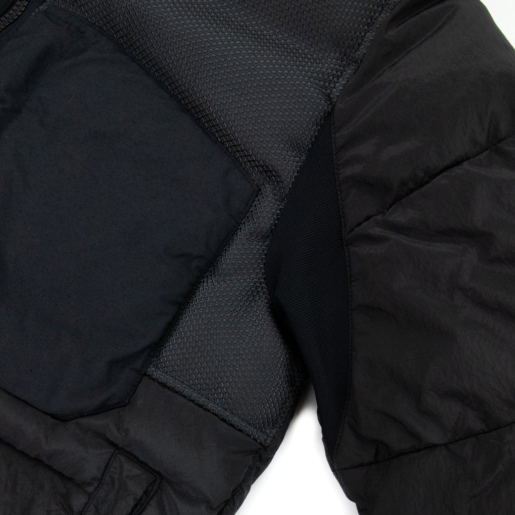 Stone Island 42840 Modified Panama 6/3 Ht Nylon Mix Down Tc Jac Black V0029