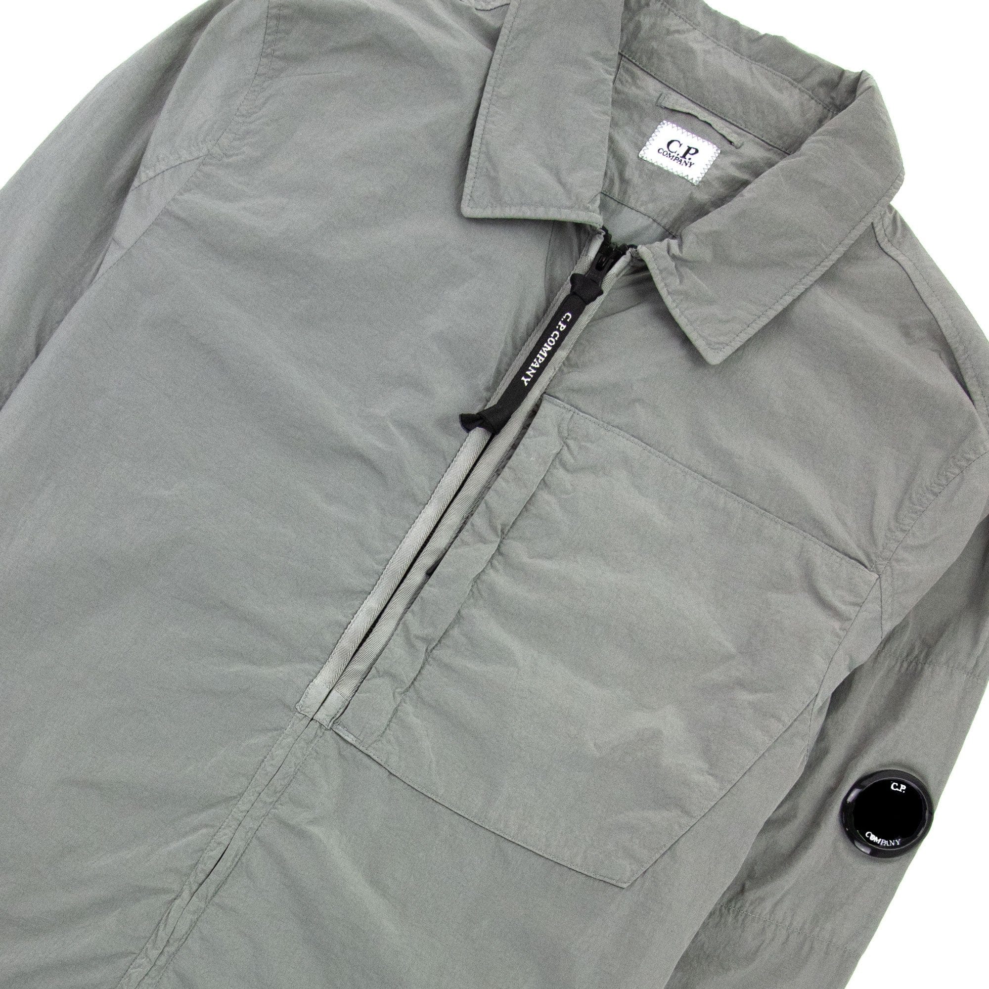CP Company Chrome-r Overshirt Moon Mist 917