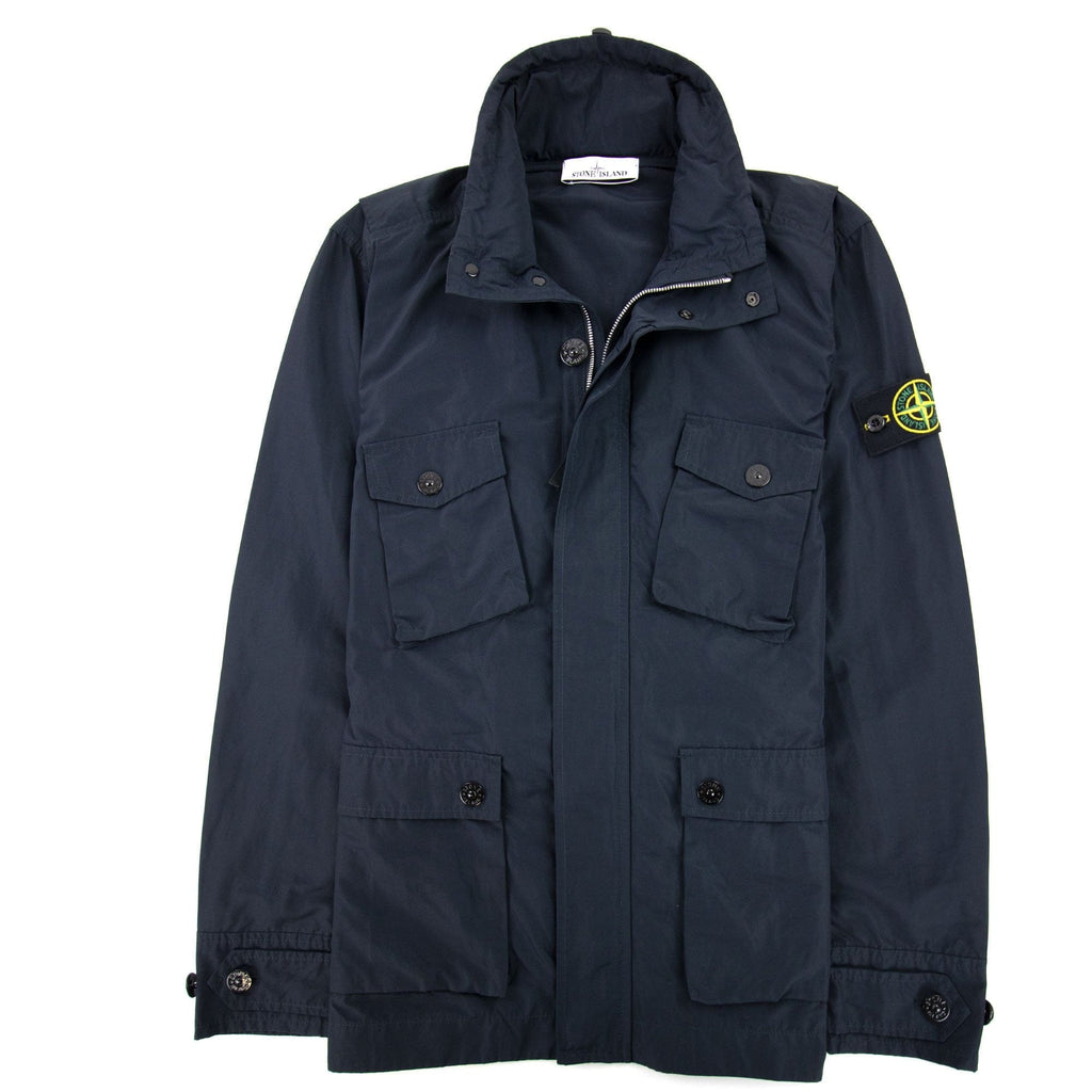 Stone Island 40922 Micro Reps Jacket Navy V0020