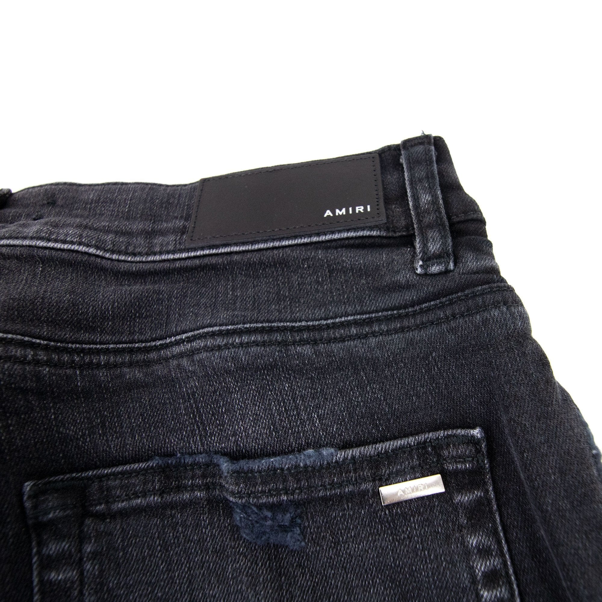 Amiri Mx1 Iridescent Jean Black