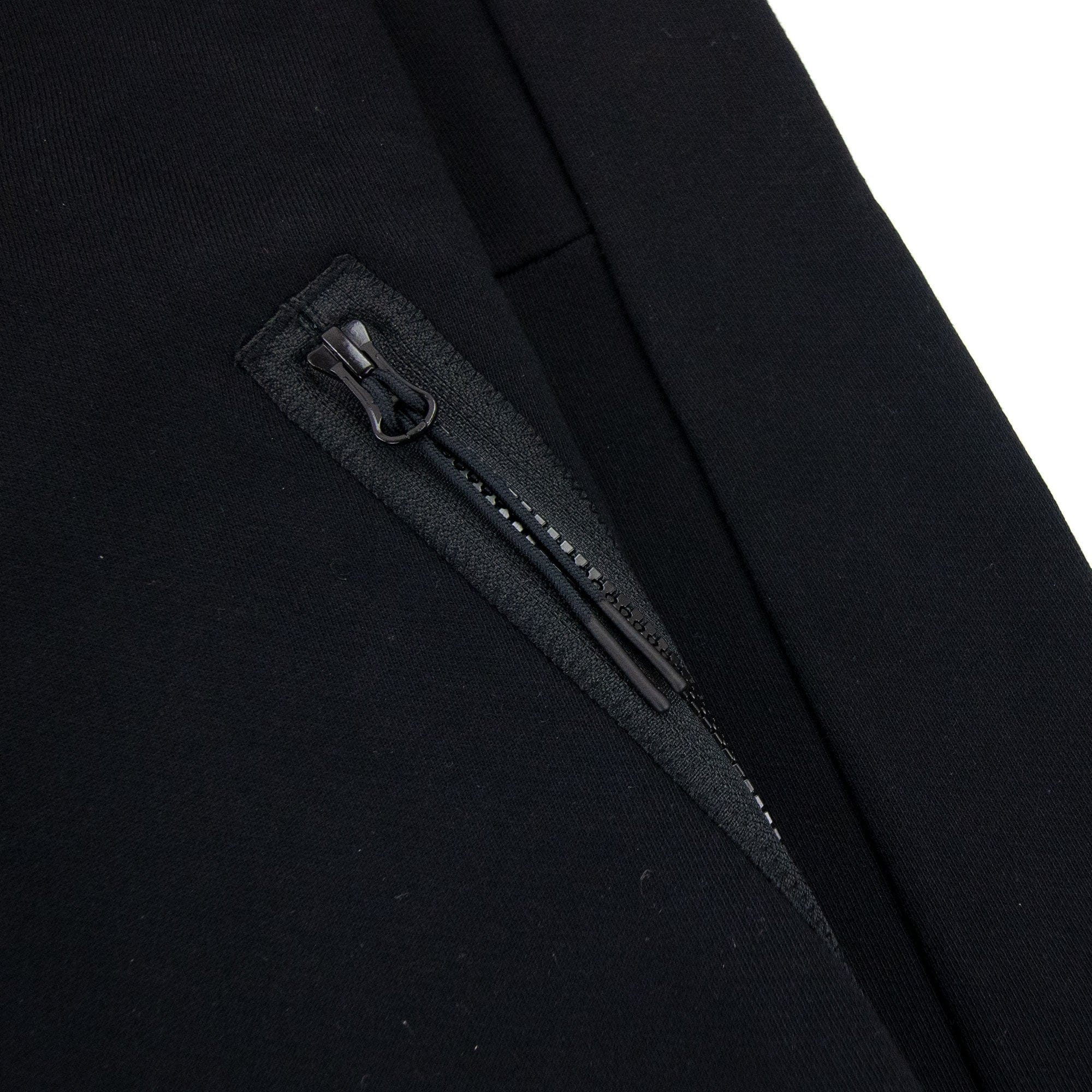 Cp Company Front Goggle Diagonal Fleece Hoody Black 999