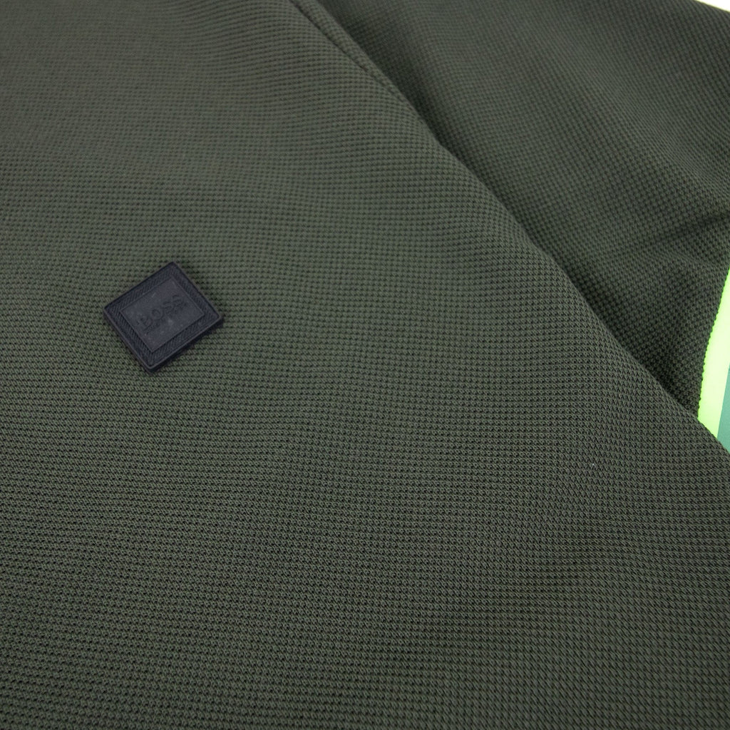 Hugo Boss Printcat Rubber Logo S/s Polo Khaki