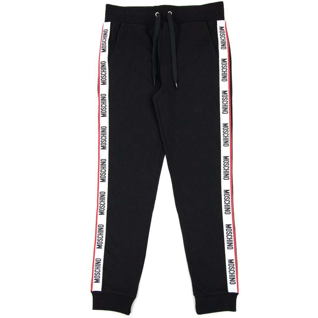 Moschino Underwear Full Tape Track Pants Black 0555