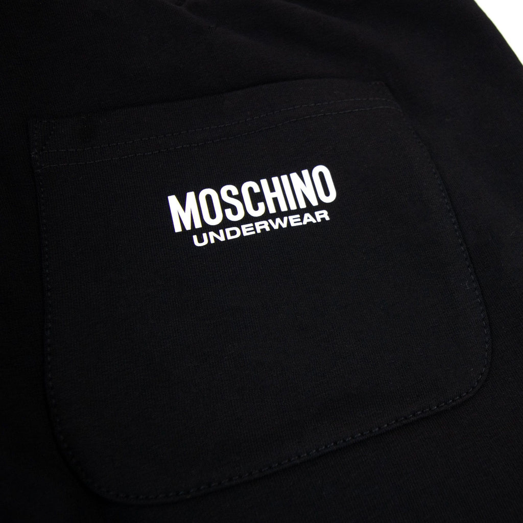 Moschino Underwear Full Tape Track Pants Black 0555
