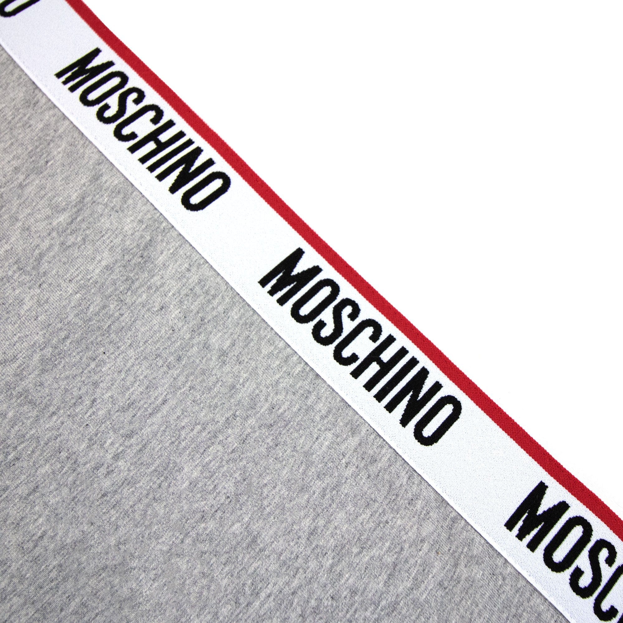 Moschino Underwear Full Tape Track Pants Grey 0489