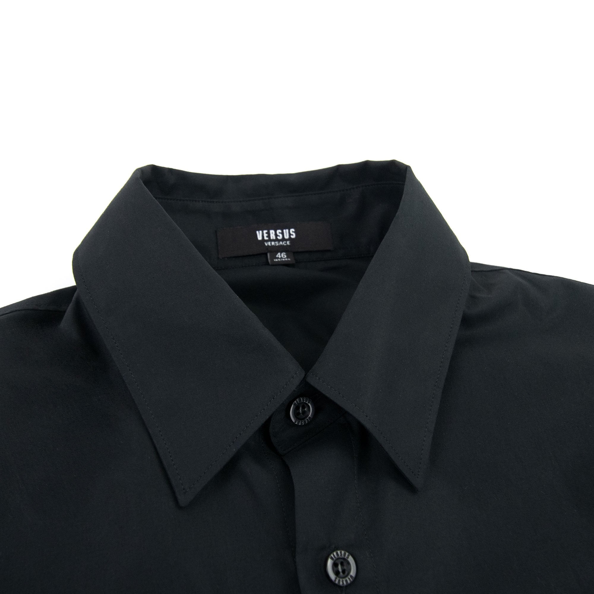 Versace Versus Logo L/s Shirt Black