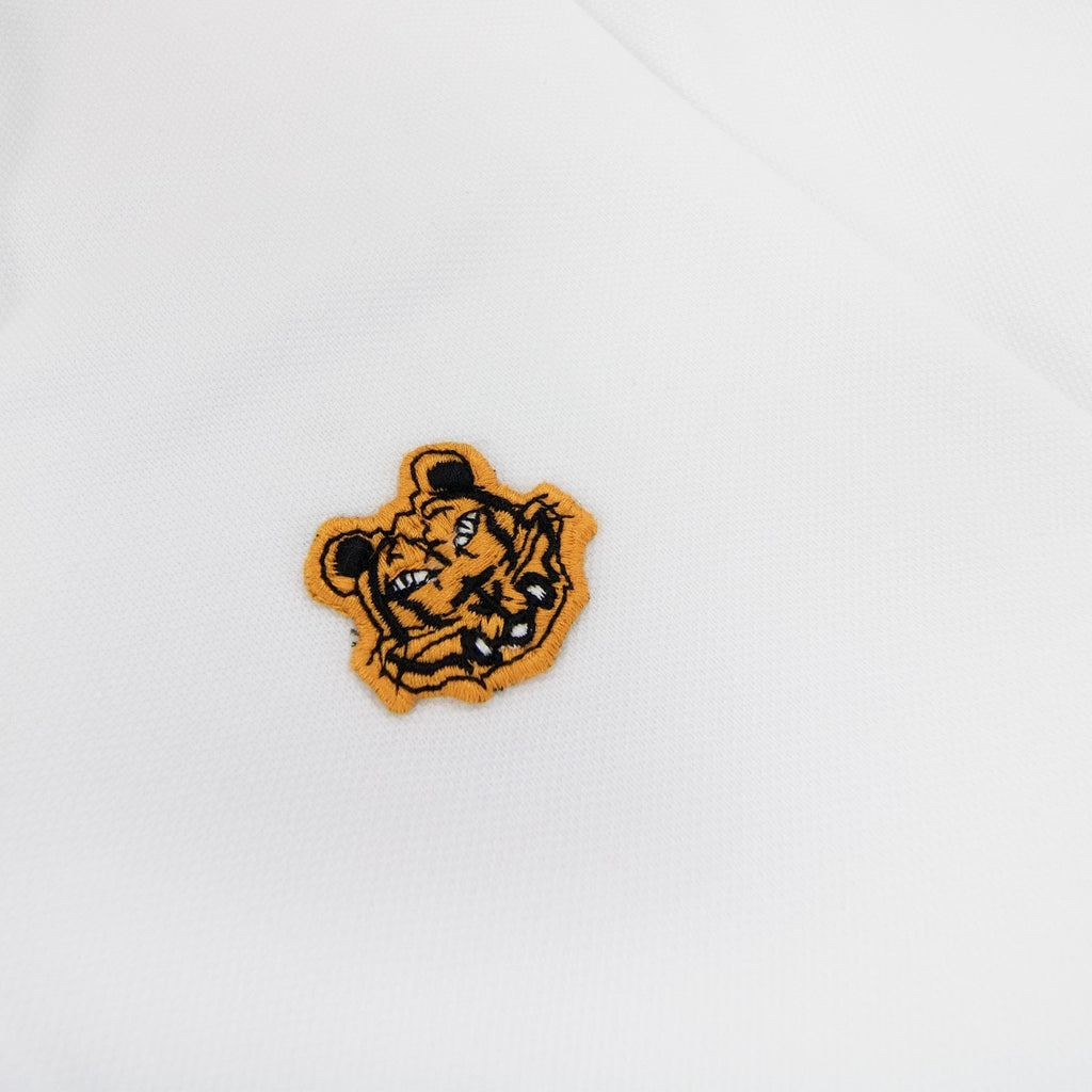 Kenzo Tiger Crest Polo White