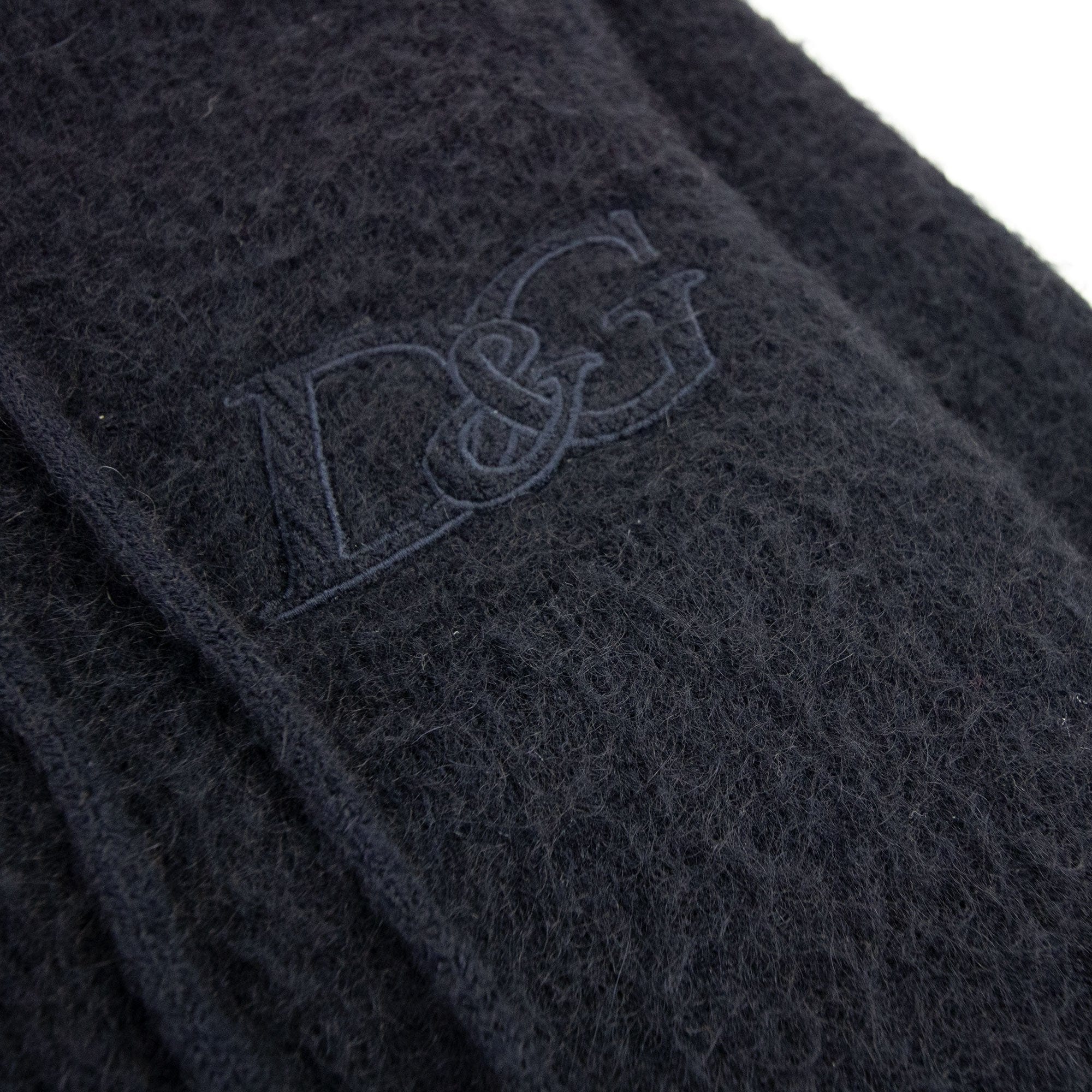 Dolce &amp; Gabbana Removable Padded Lining Hoodied Sweatshirt Dark Navy