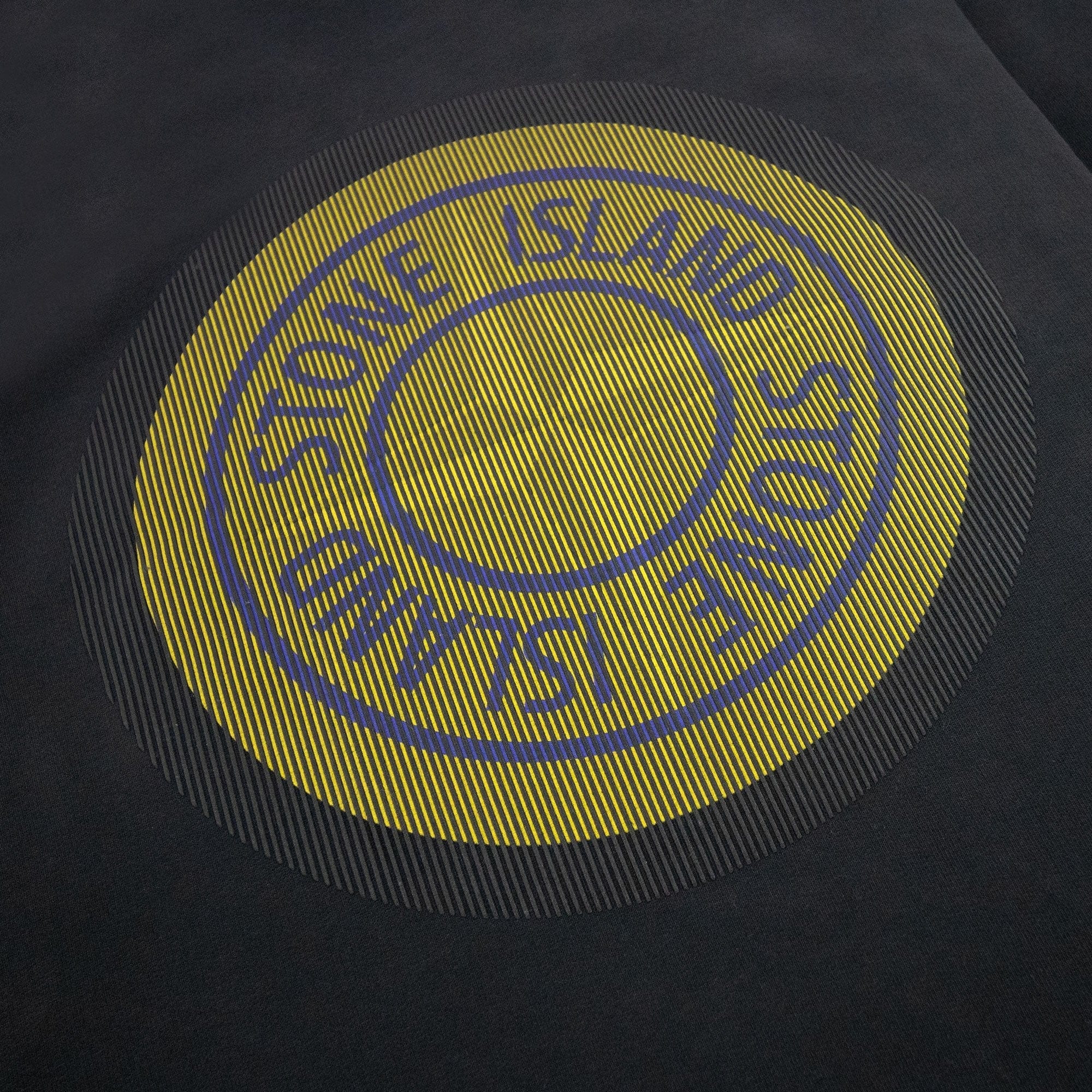 Stone Island 63086 Brushed Cotton Fleecelenticular One Print Dark Grey V0065