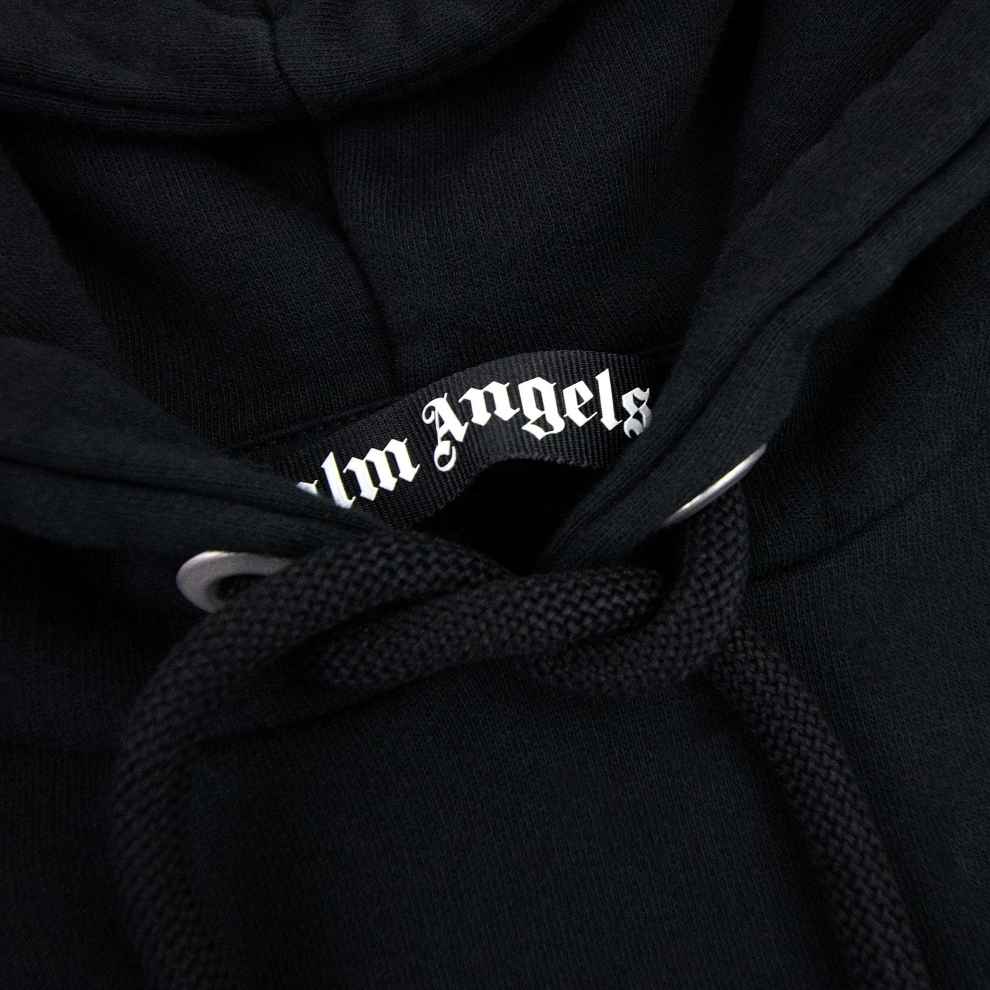 Palm Angels Moritz Heart Sprayed Hoody Black/blue