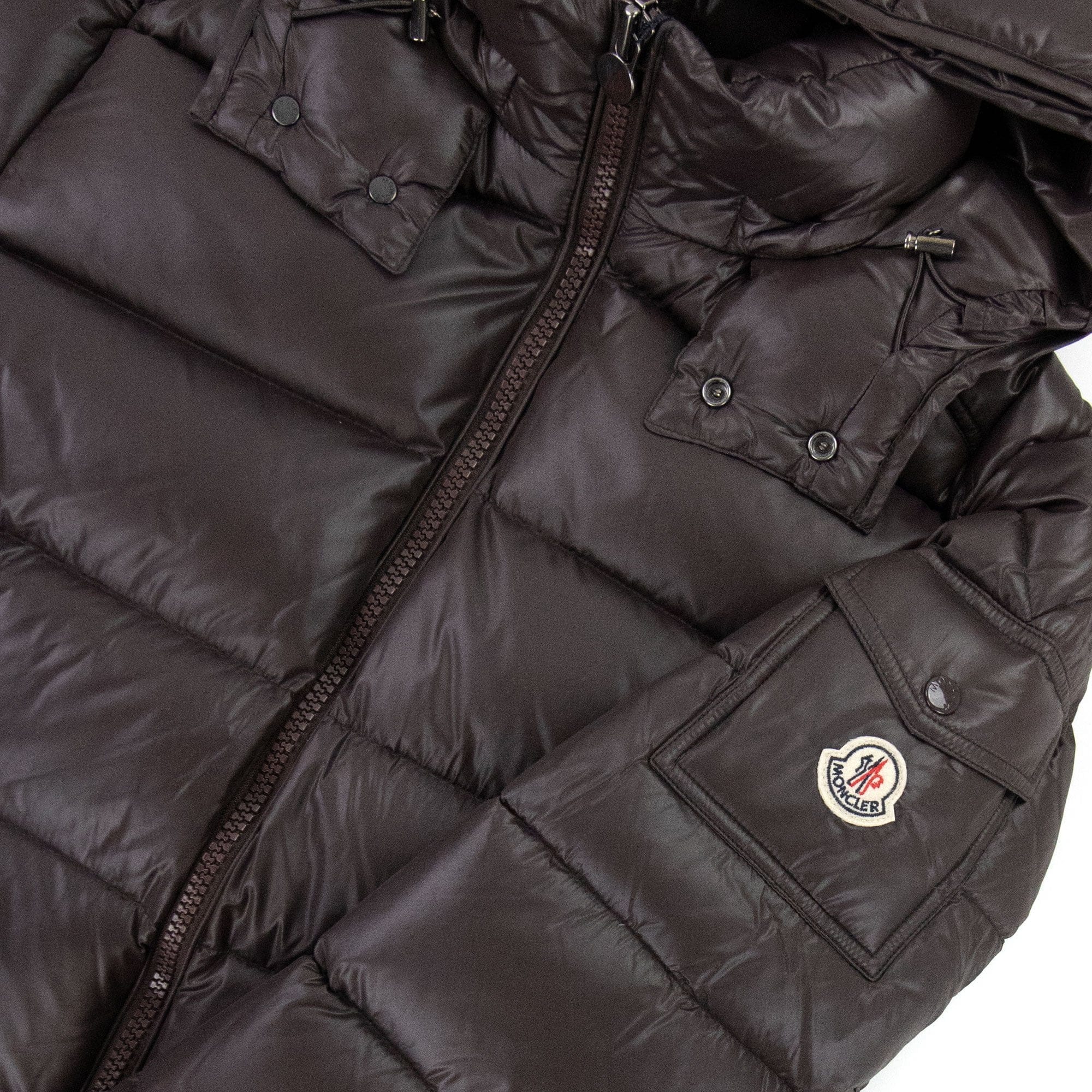 Moncler Maya Short Down Jacket Brown 243